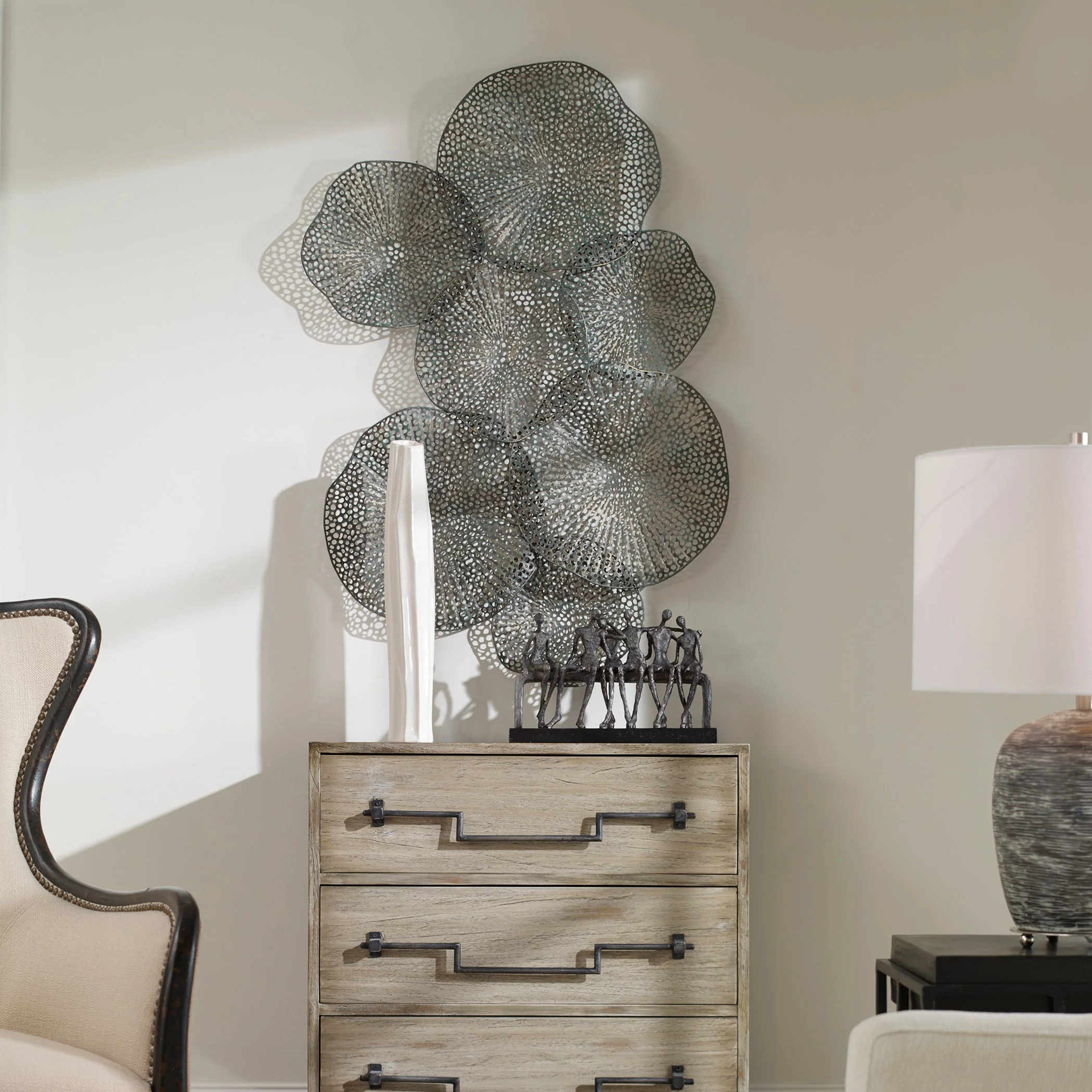 Ripley Metal Wall Painting - Image 8