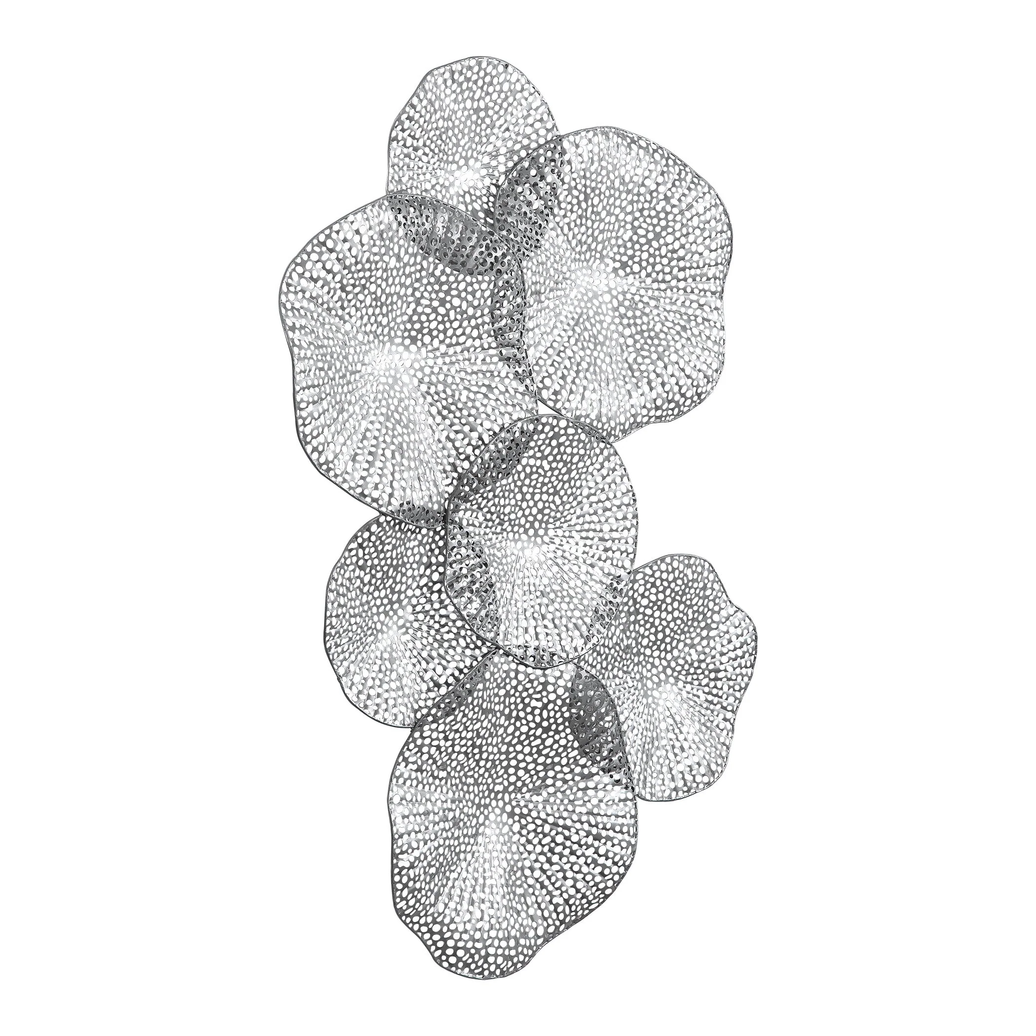 Ripley Metal Wall Painting, Pewter - Image 6