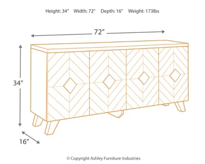 Robin Ridge Accent Cabinet - Image 4
