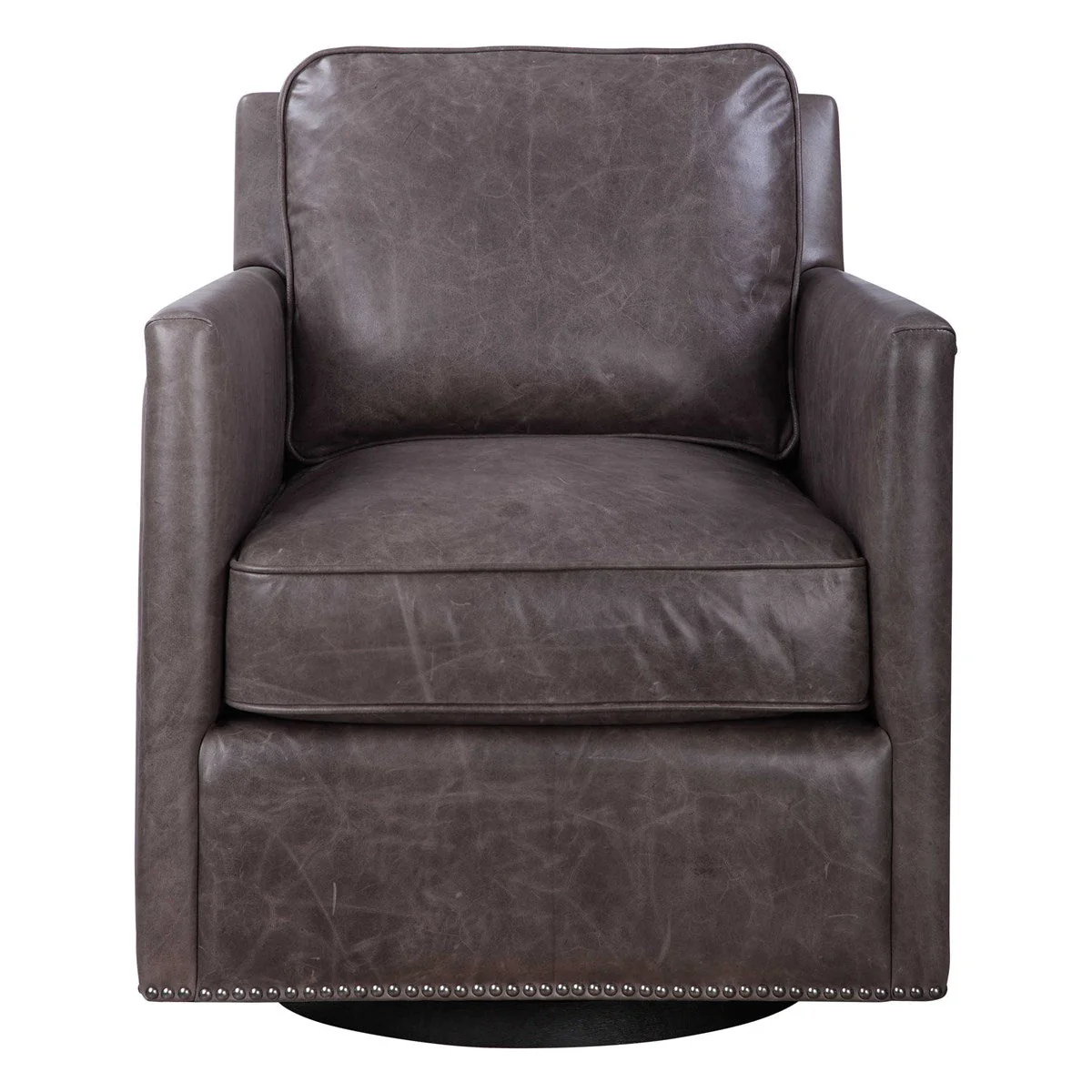 Roosevelt Swivel Chair, Smoke - Image 2