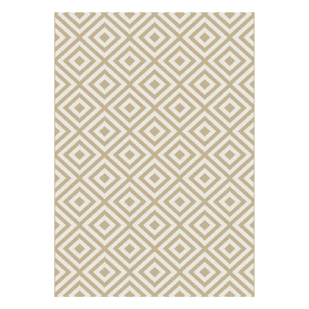 Roots Diamond Beige Rug