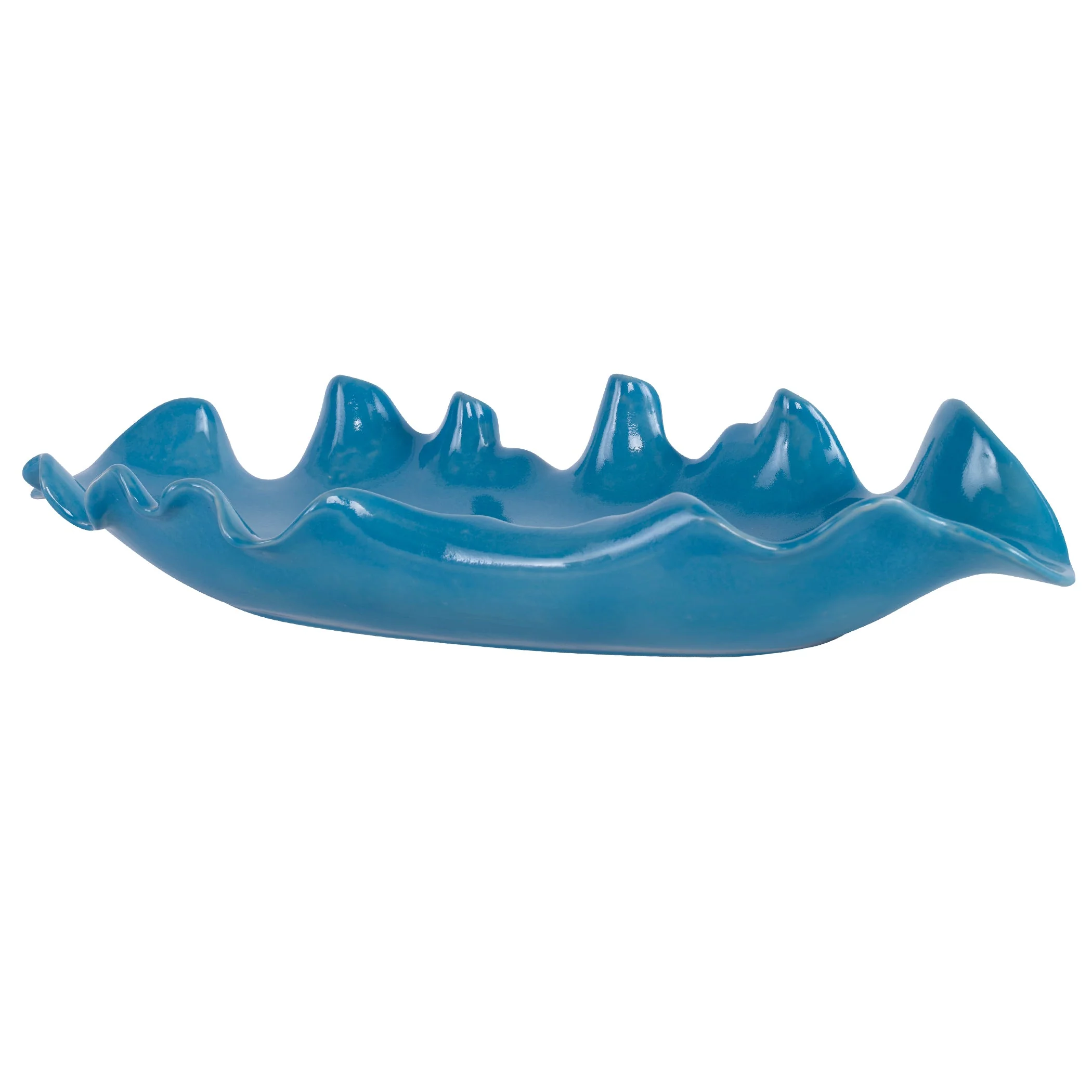 Ruffled Feathers Bowl, Blue - Image 4