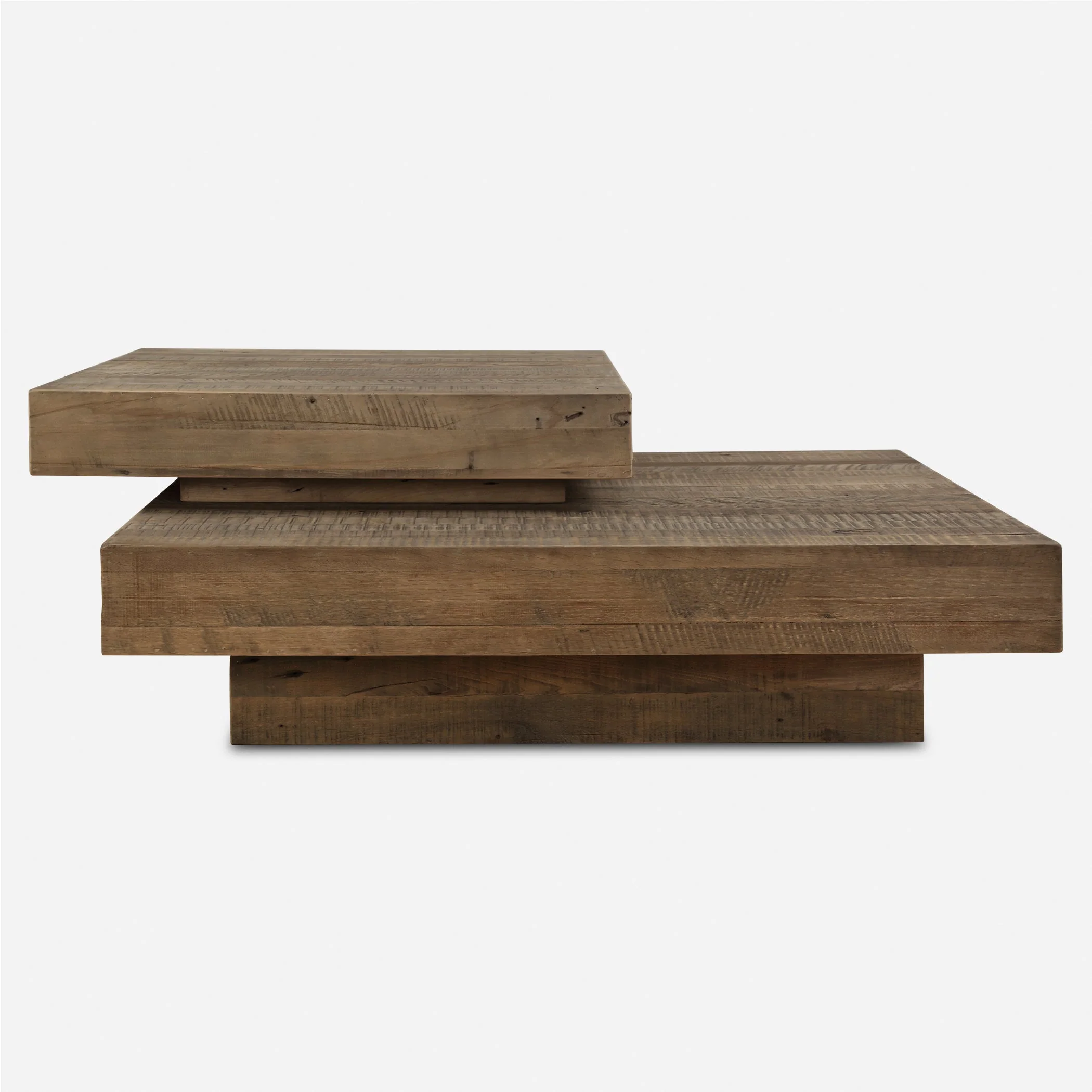 Rustic Planes Modern Coffee Table - Image 2
