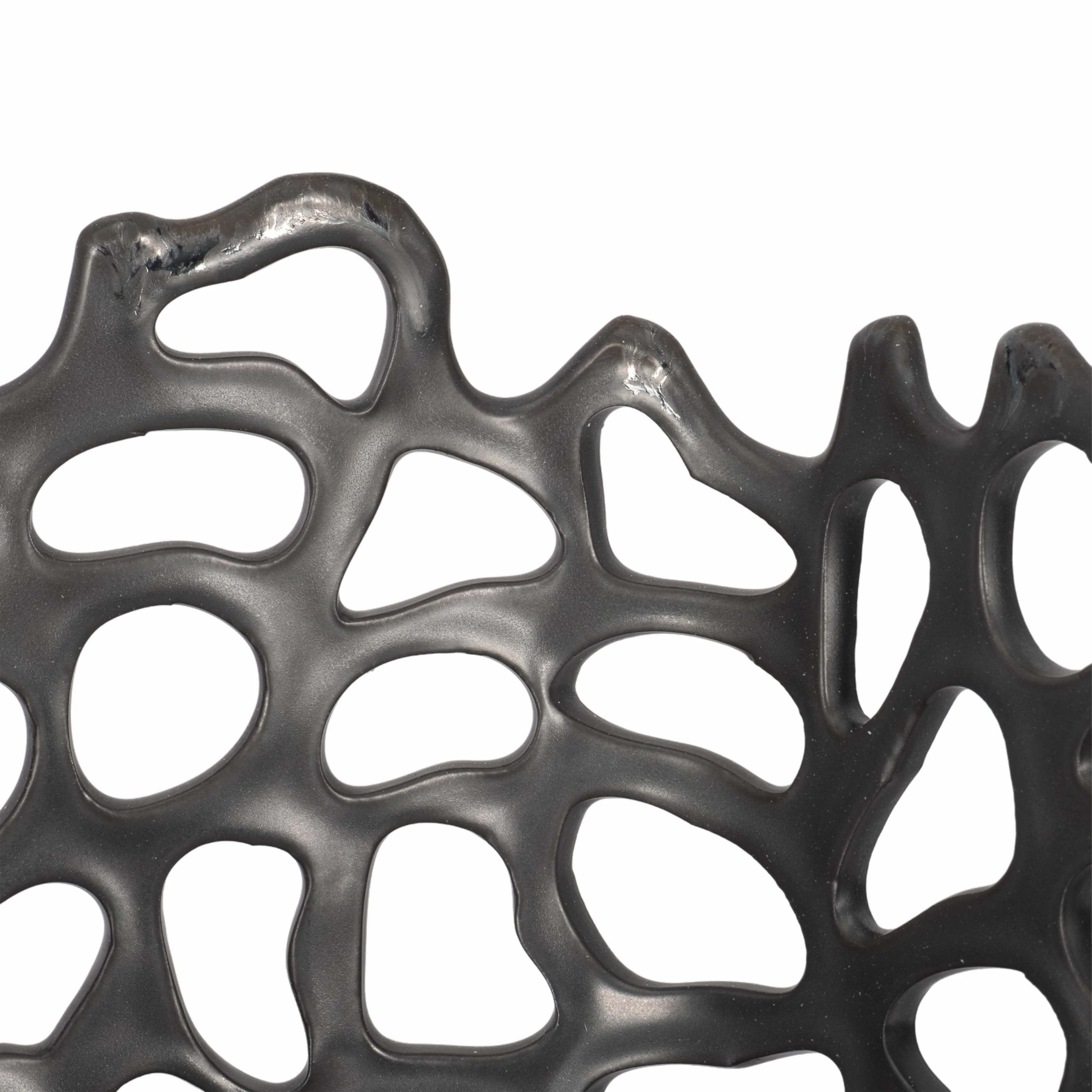S/2 10/13" Steffi Black Ceramic Bowls - Image 6