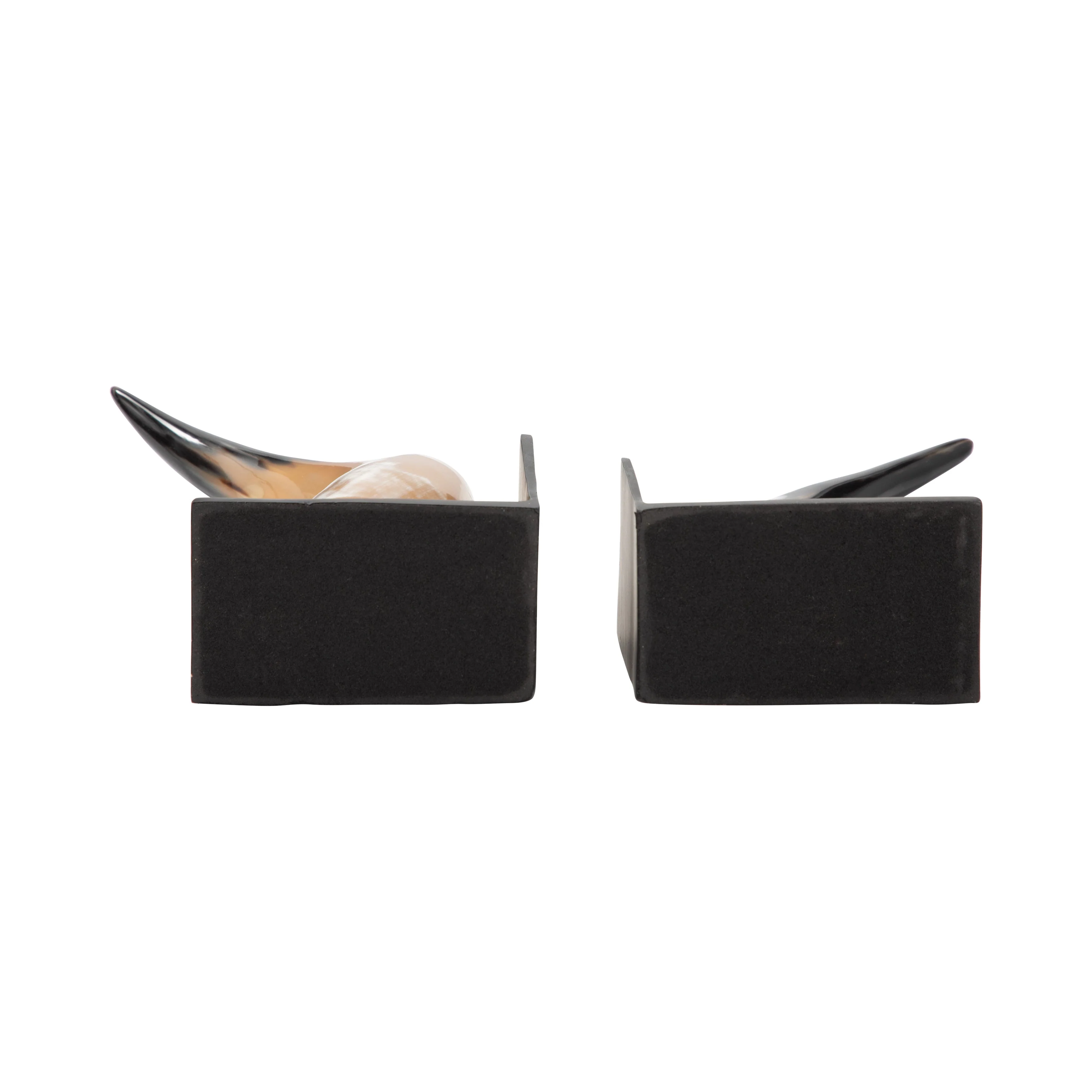 S/2 14" Gamil Horn Bookends - Image 6