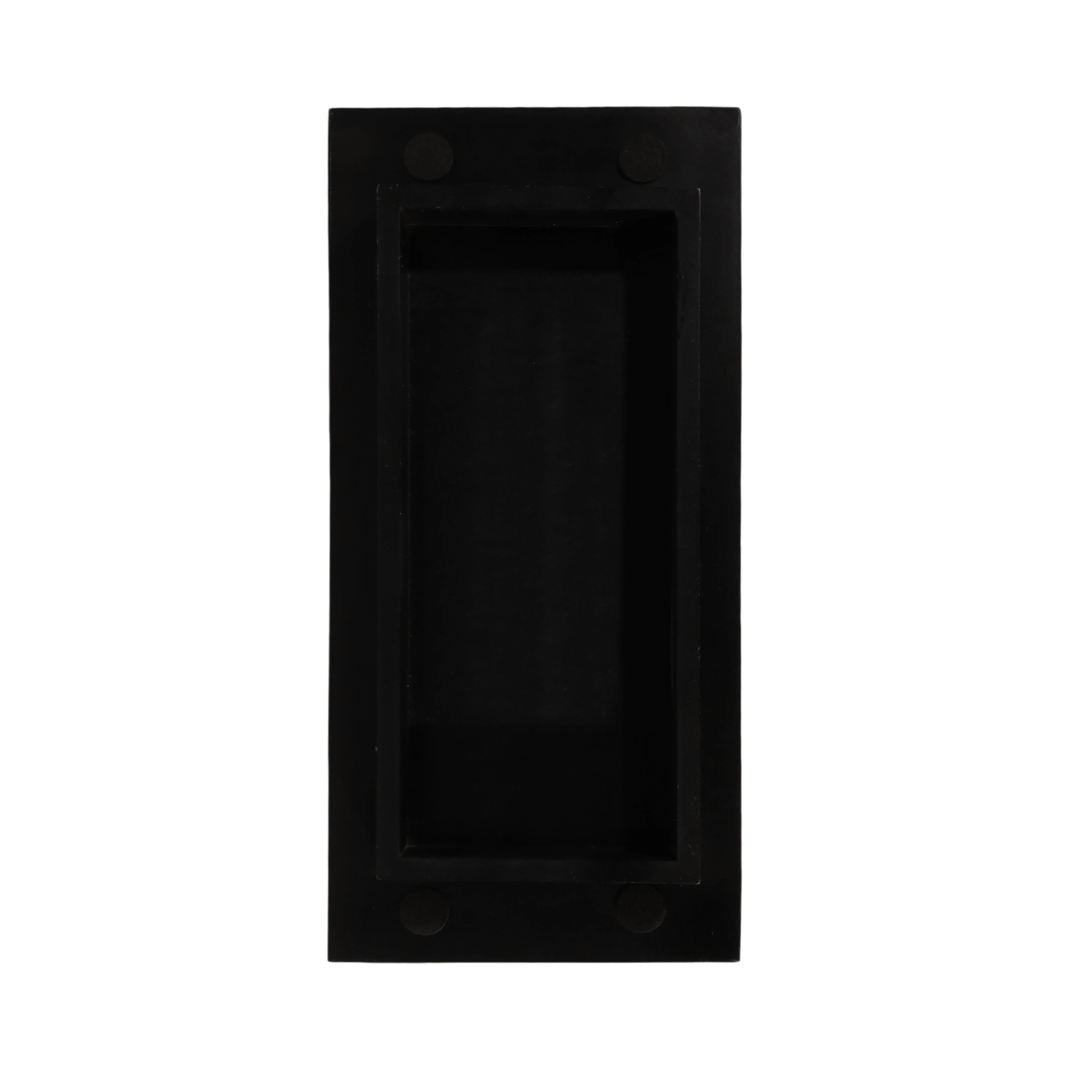 S/2 18/22" Gobiel Black & White Resin Trays - Image 8