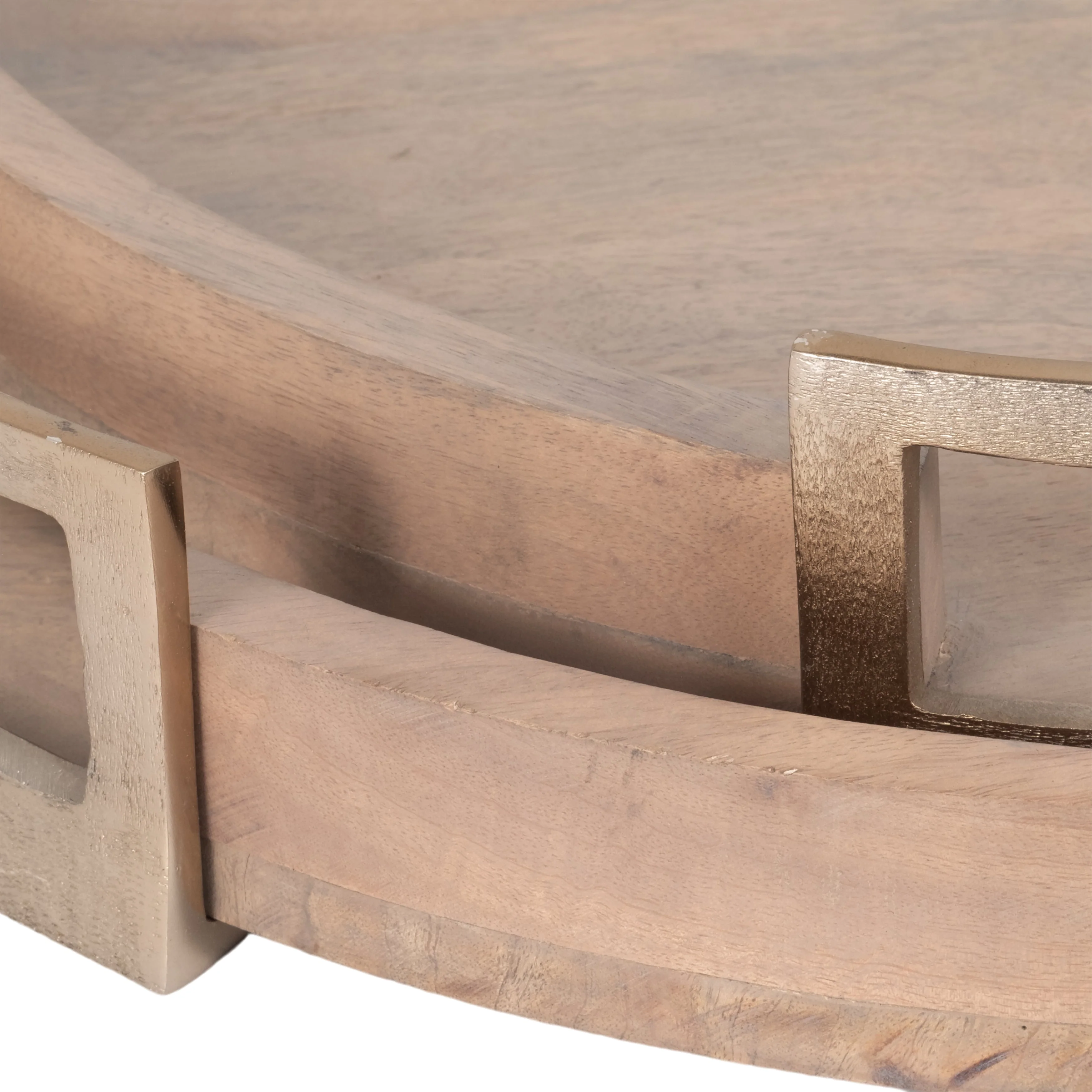 S/2 22/26" Maxwell Round Wood Trays, Natural - Image 13