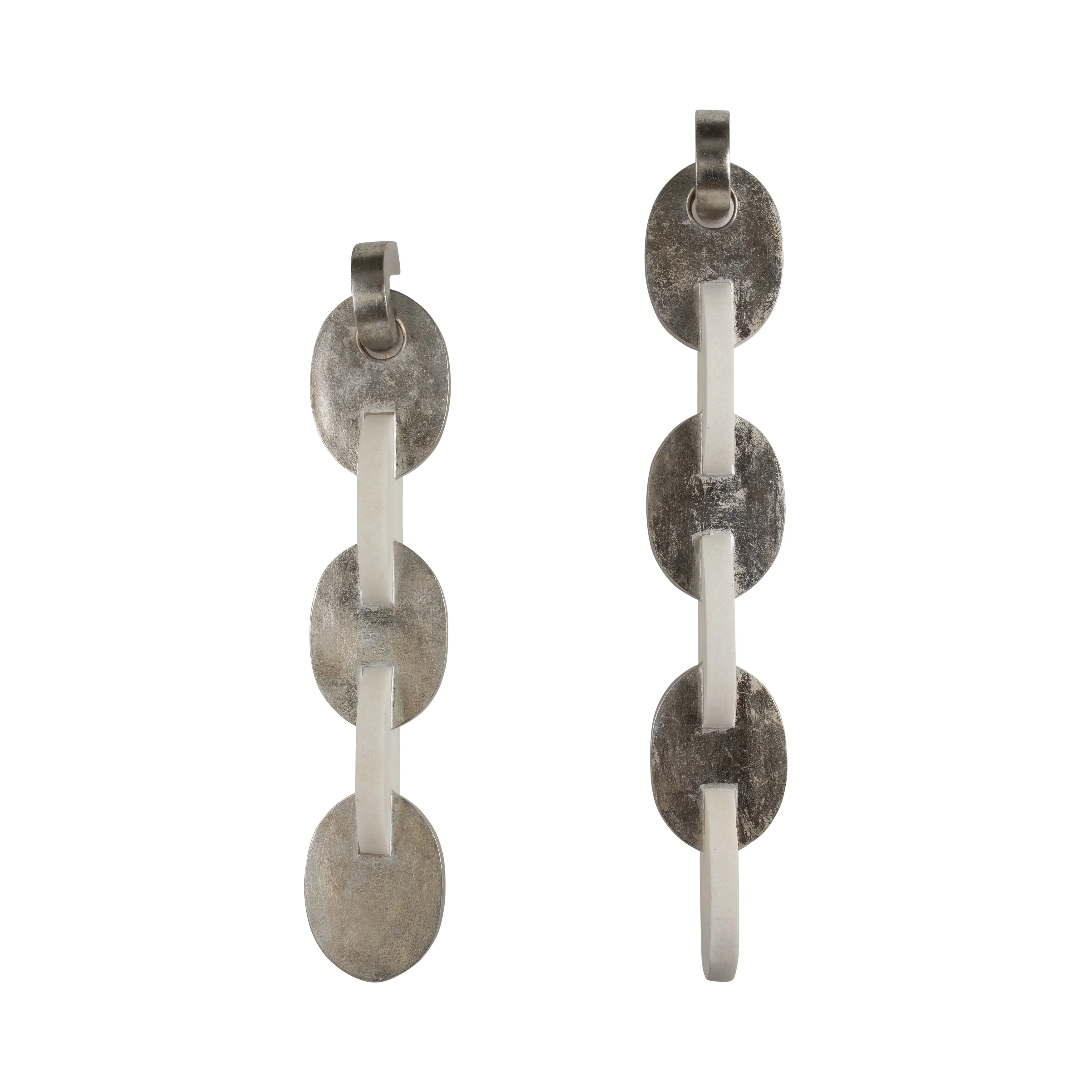 S/2 27/31" Ambrose Linked Quartz Resin Wall Decor - Image 8