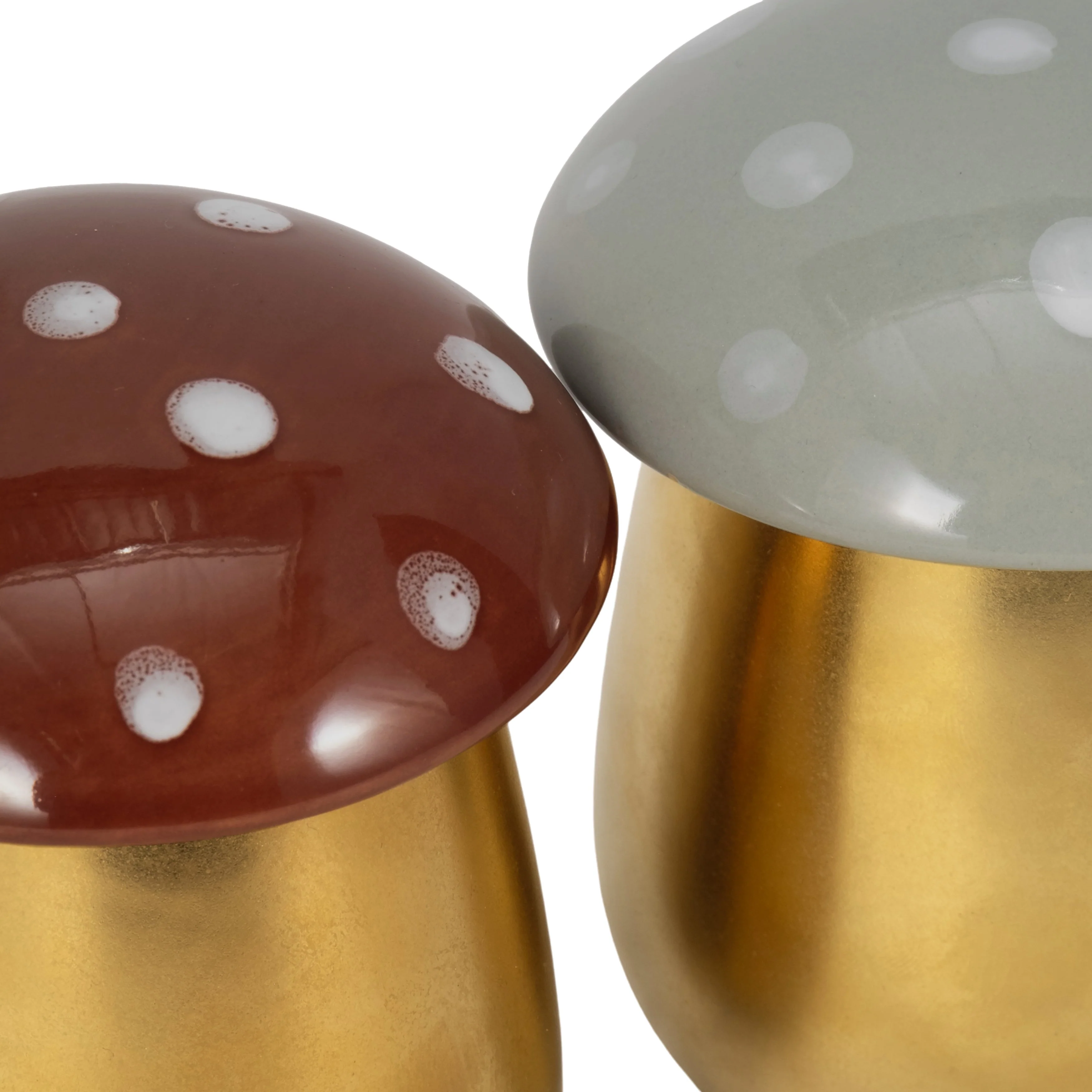 S/2 6 Oz Fig&apricot 6" Mushroom Candle,brwn/ivory - Image 11
