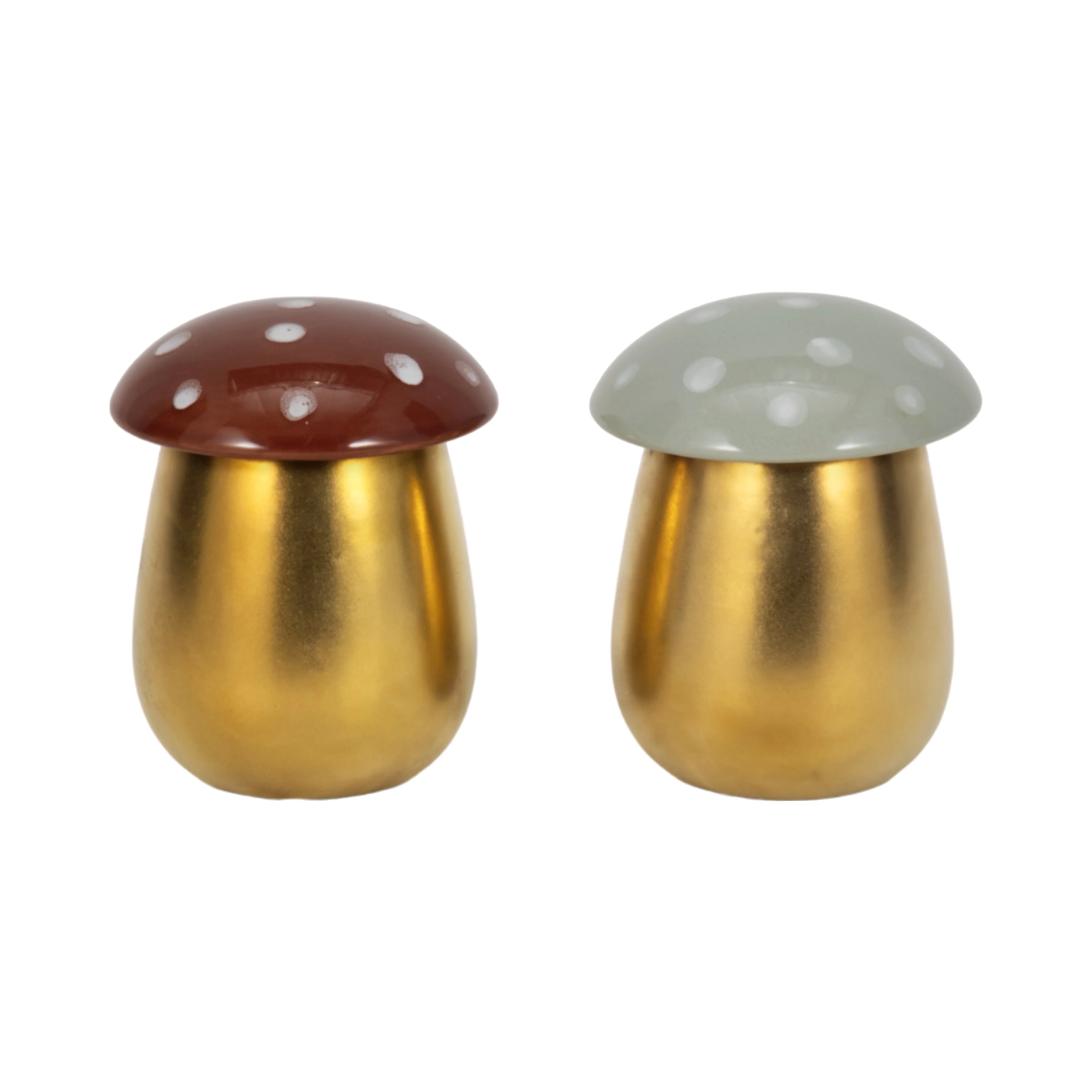 S/2 6 Oz Fig&apricot 6" Mushroom Candle,brwn/ivory - Image 8