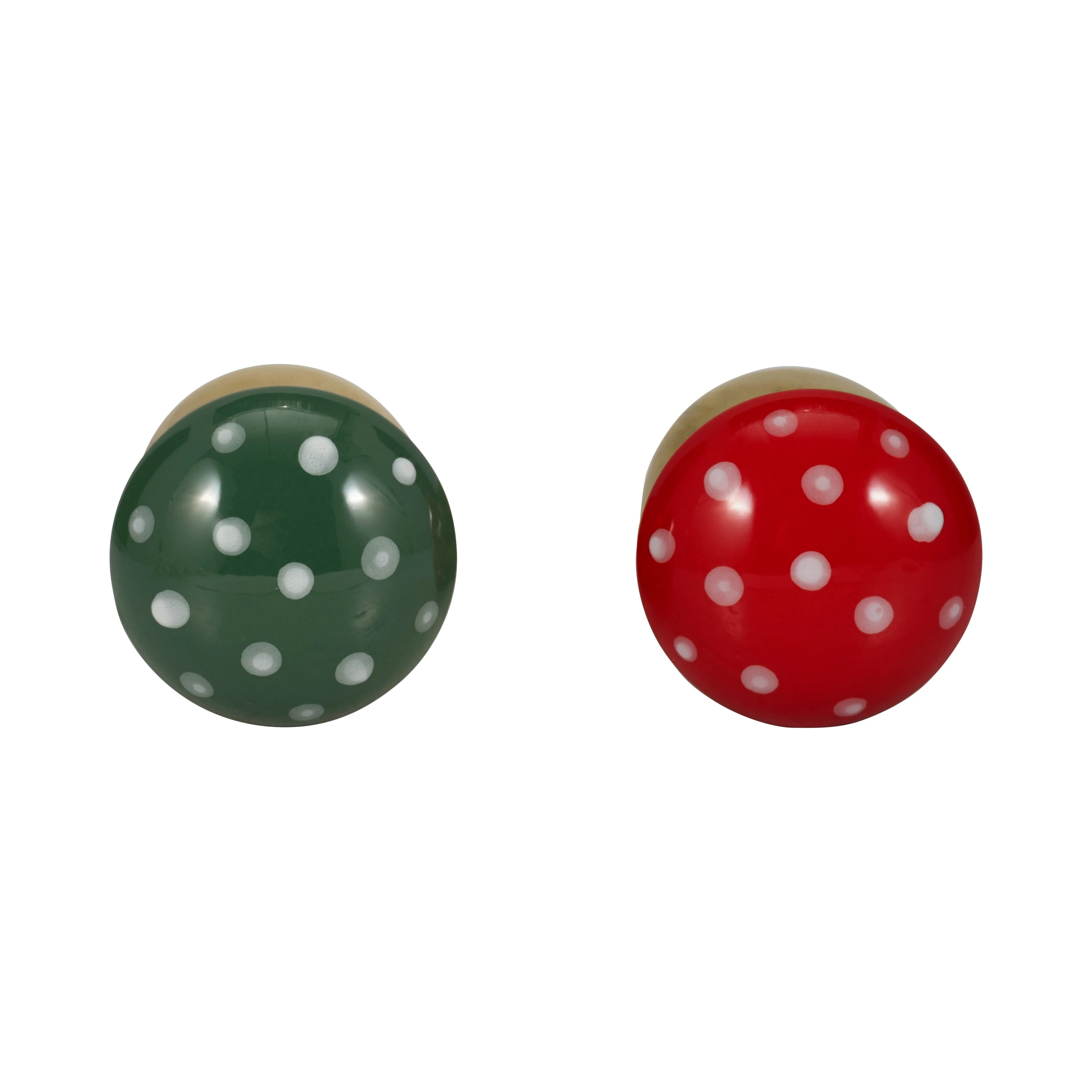 S/2 6 Oz Santal Spruce 6" Mushroom Cndle,red/green - Image 14