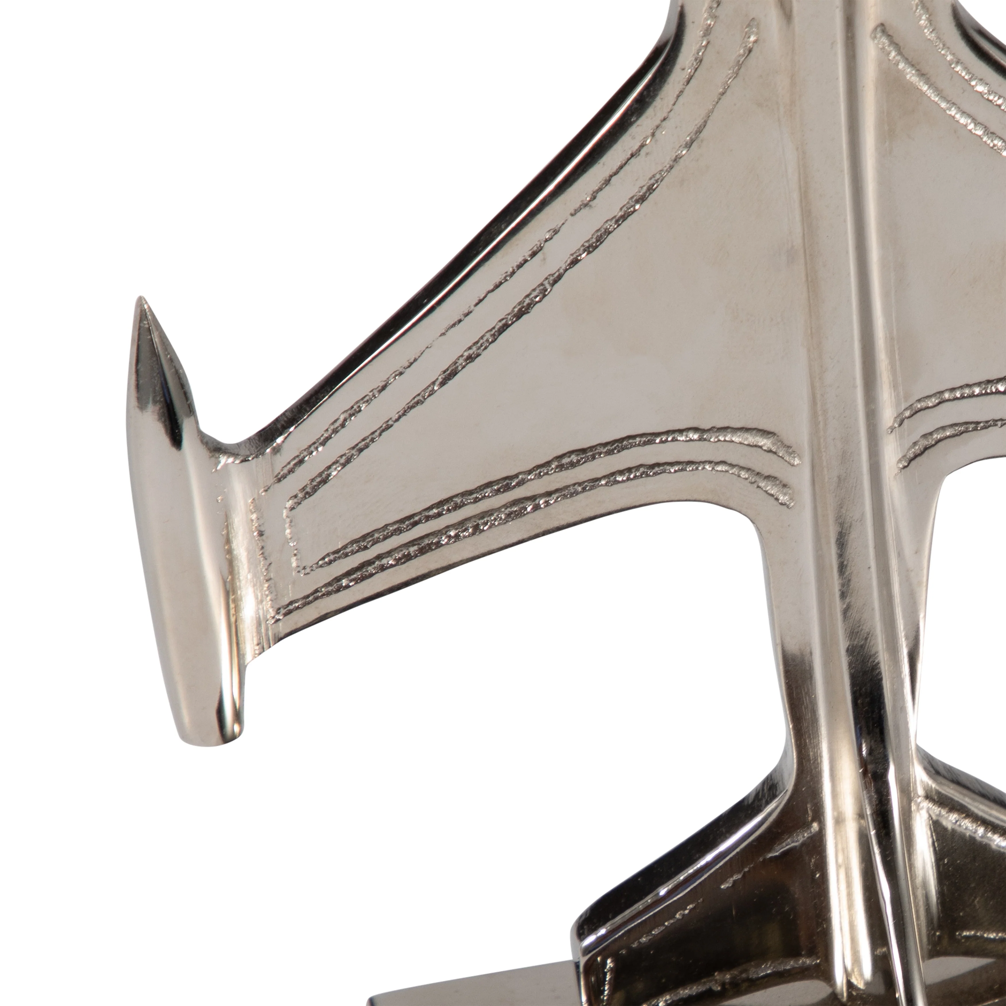 S/2 9" Orleans Silver Plane Bookends - Image 15