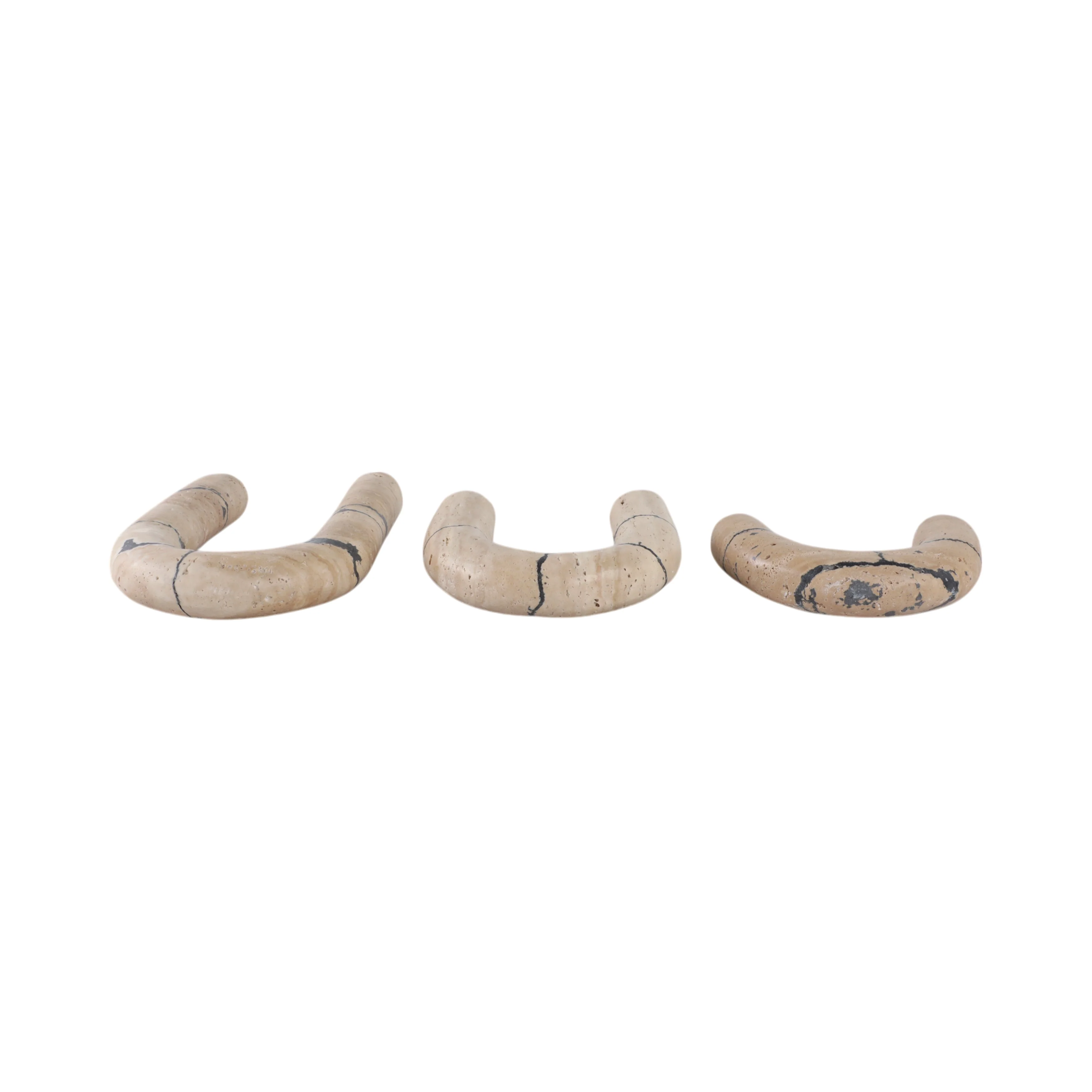 S/3 10" Gorda Crackle Travertine Arches - Image 8