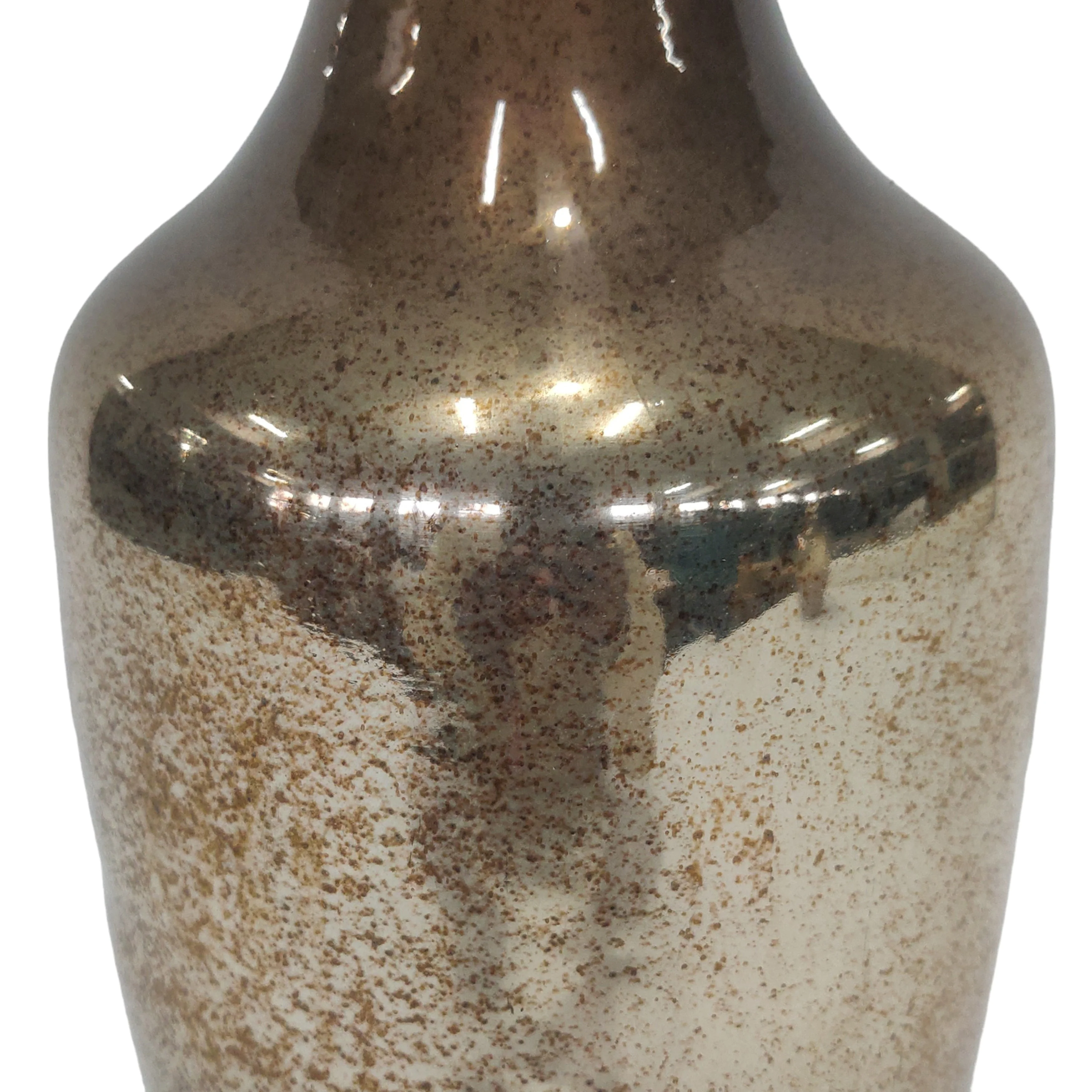 S/3 12/13/18"quincy Glss Bttles W/metal Flwr Toppr - Image 5