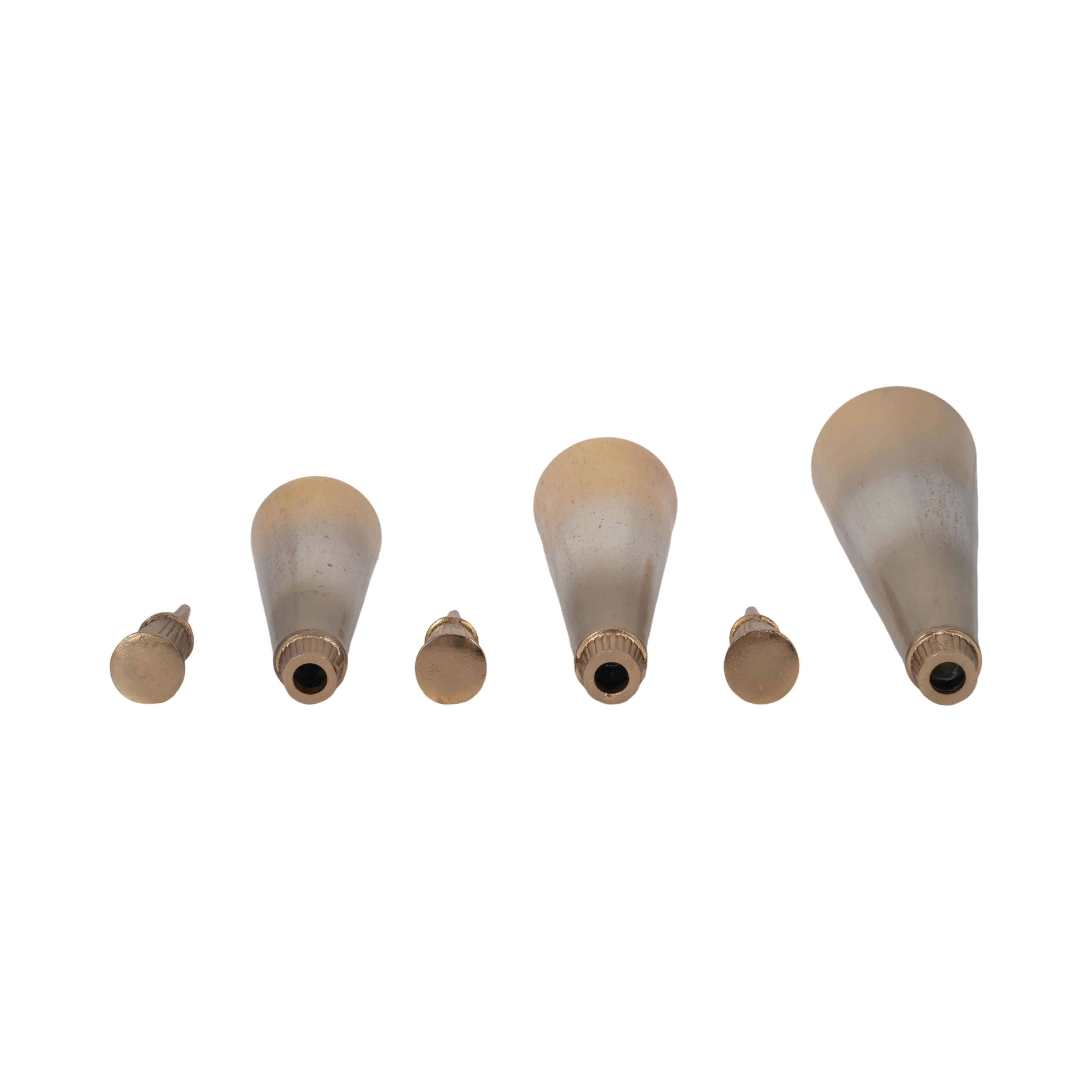 S/3 13/16/20" Tanet Metallic Glass Bottles - Image 16