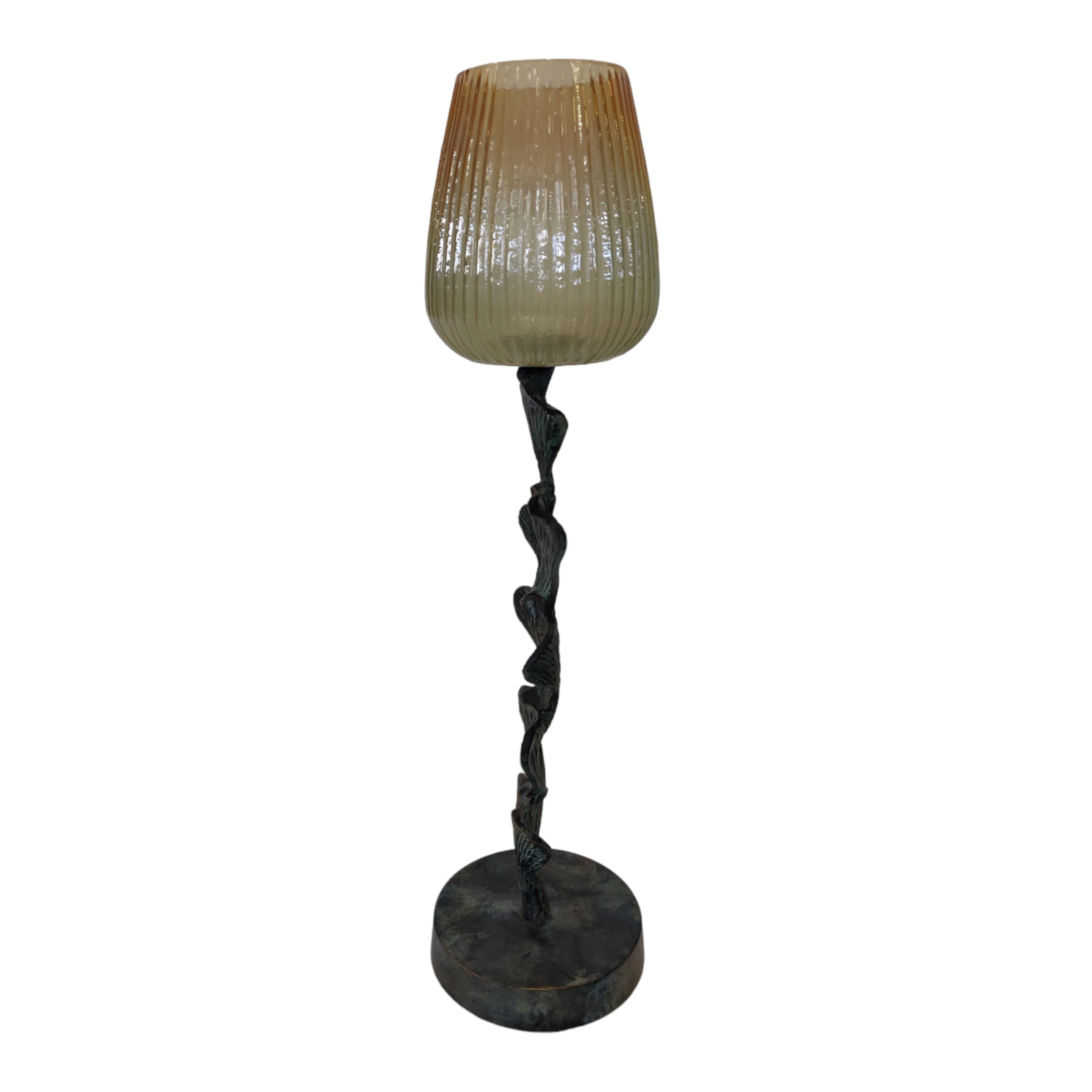 S/3 17/20/23" Yarrow Candleholders, Gray - Image 5