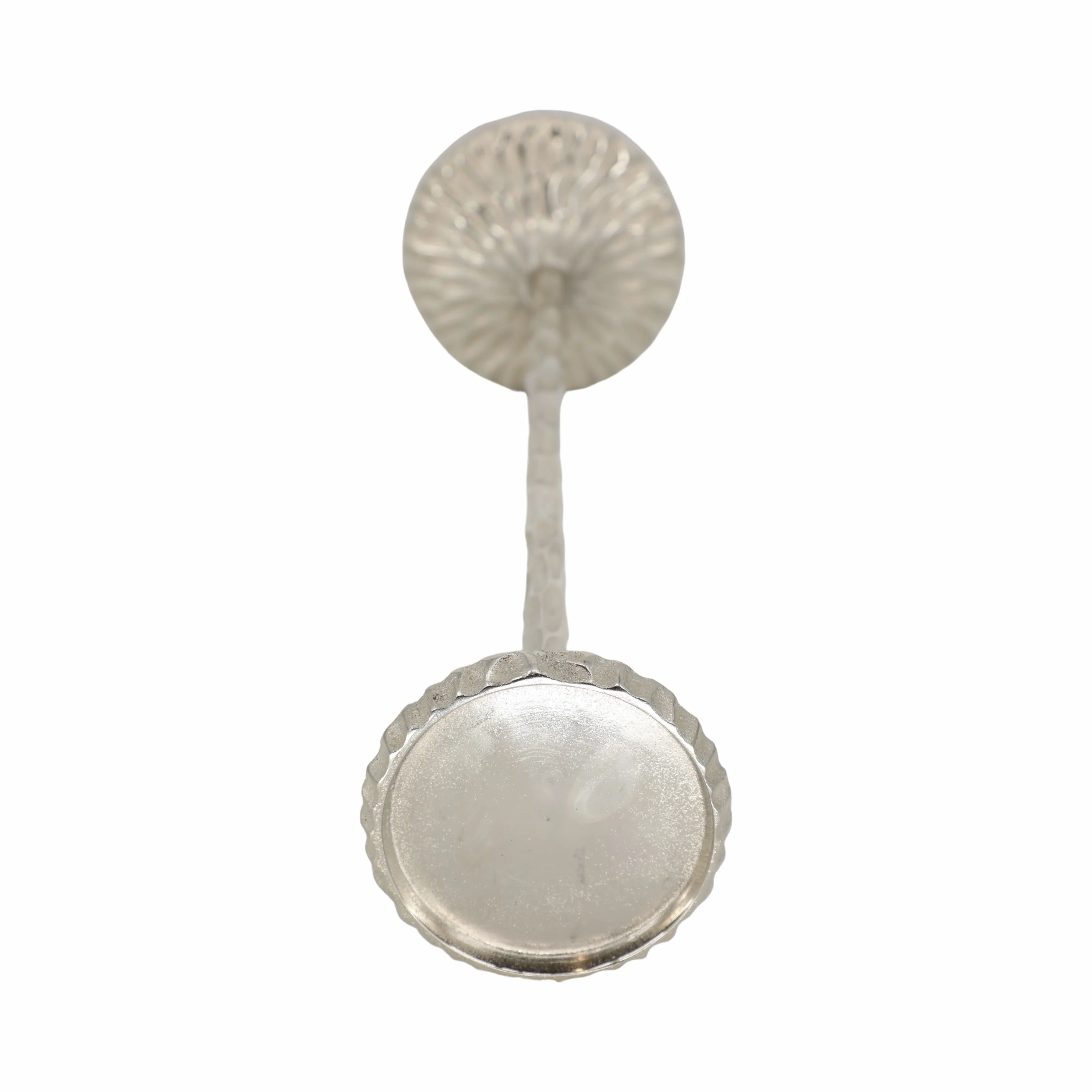S/3 26/32/40" Crestin Silver Tall Candleholders Kd - Image 9