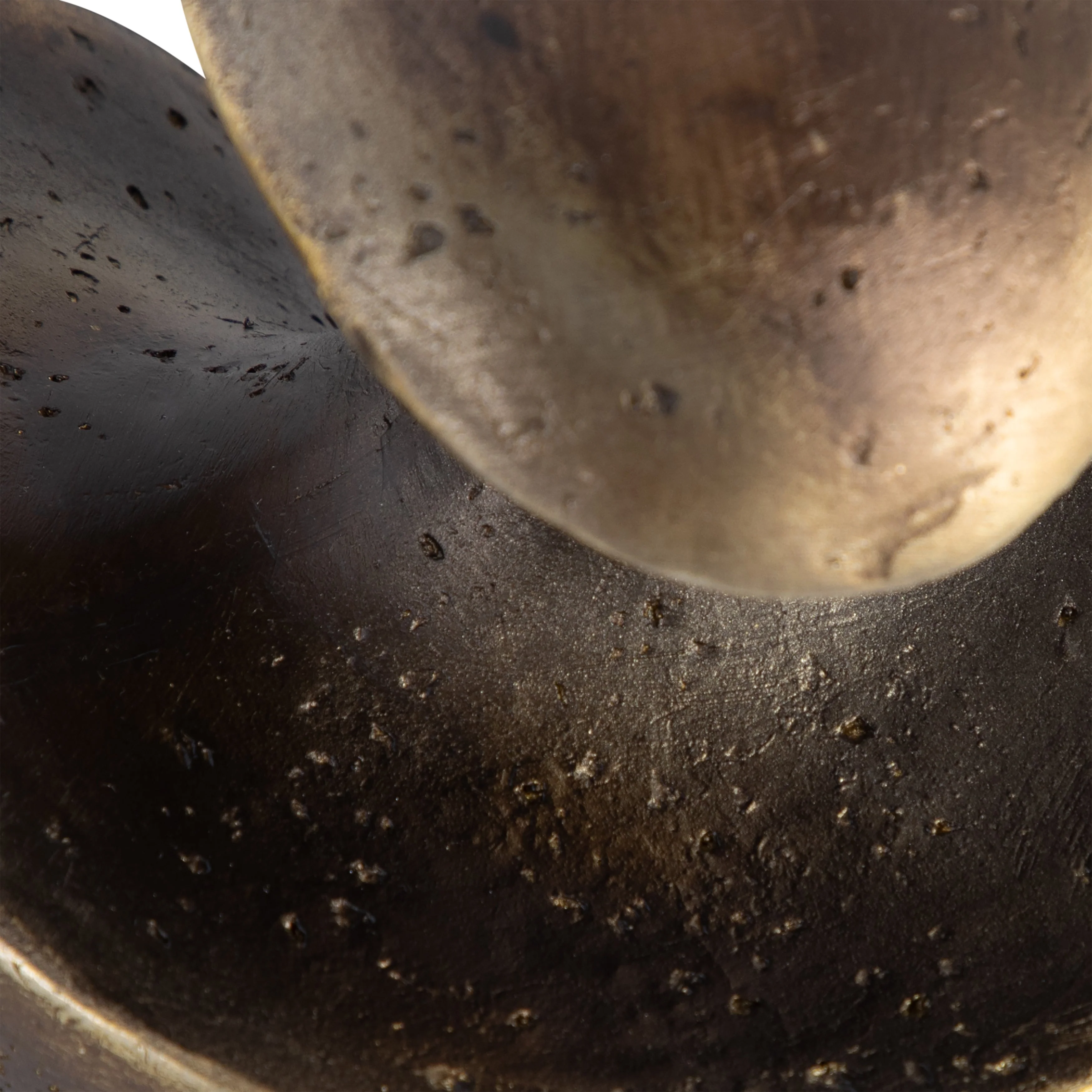 S/3 4/5/6" Kismet Spiral Deco Spheres, Bronze - Image 13