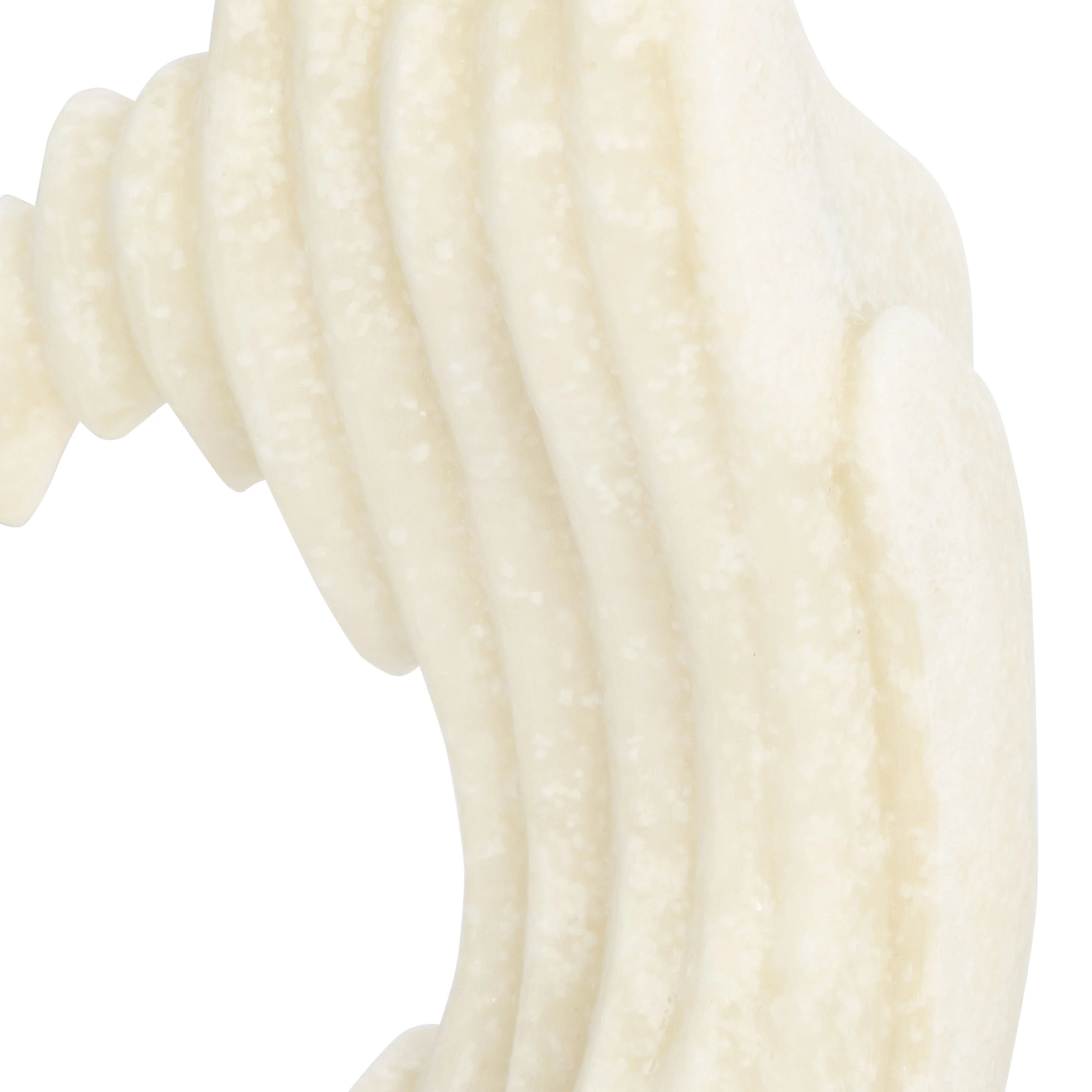 S/3 9/10/16" Ketsora Yoga Statuary, White - Image 5