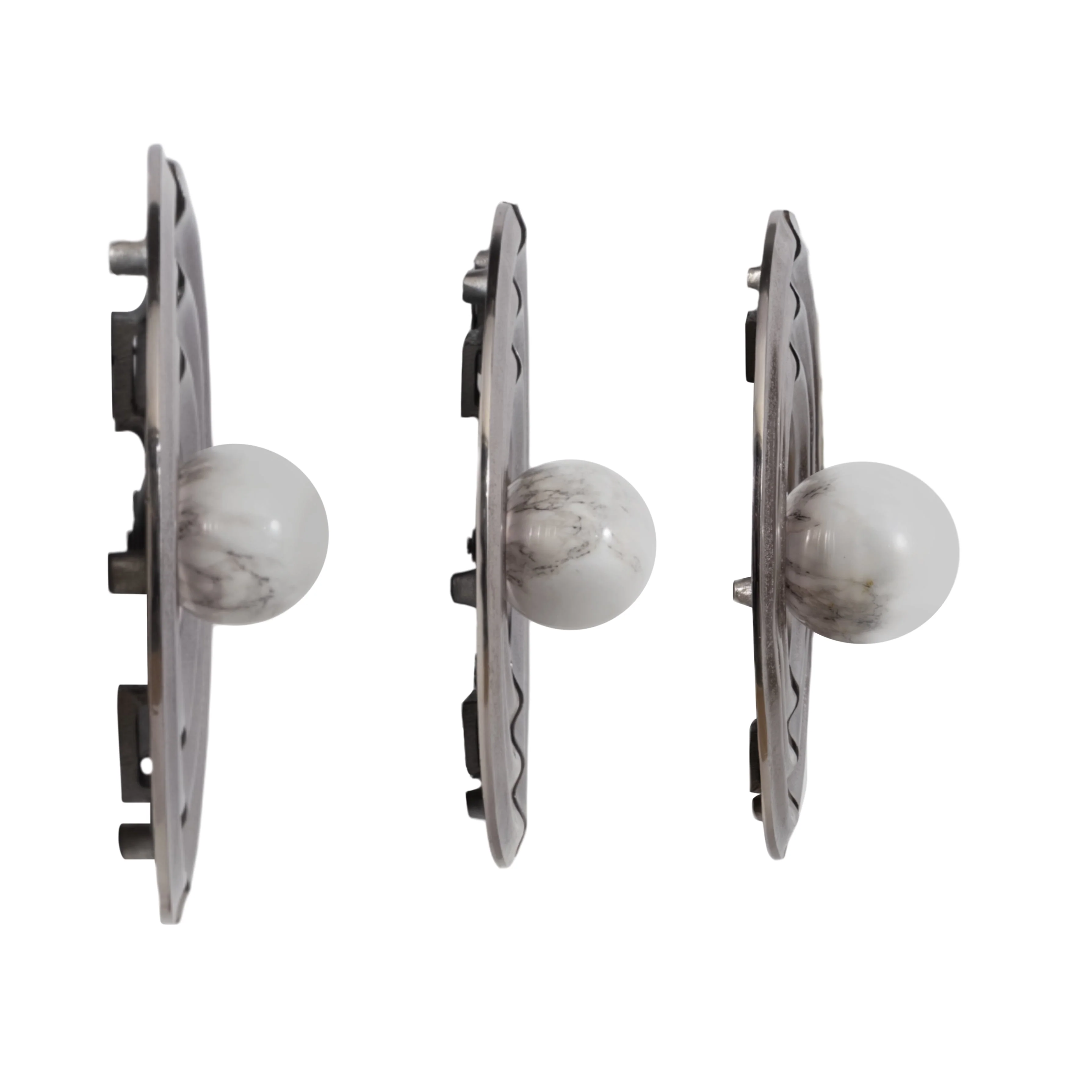 S/3 Leza 12/15/18" Silver Ring Wall Decor - Image 12