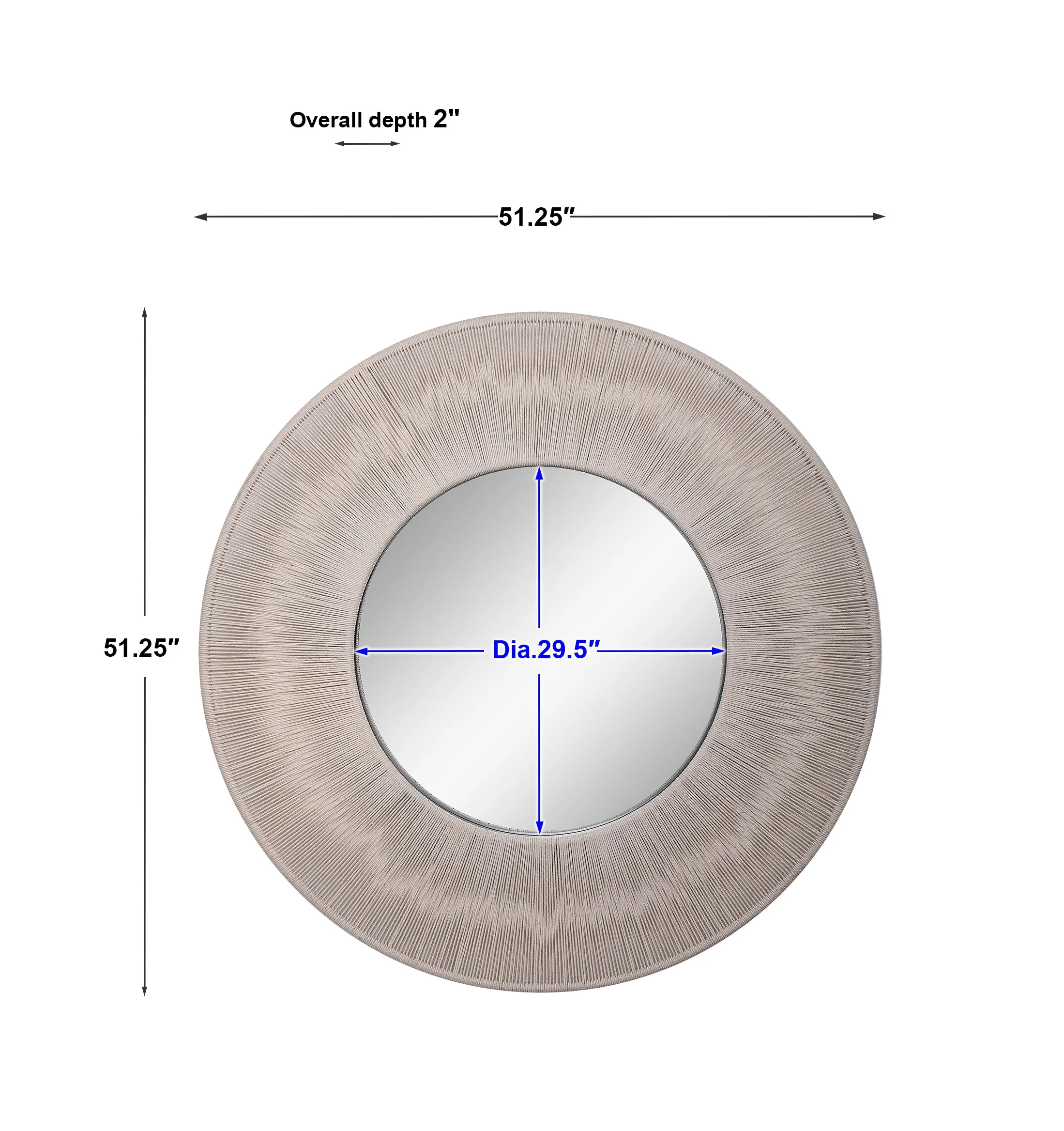 Sailor'S Knot Round Mirror - Image 6