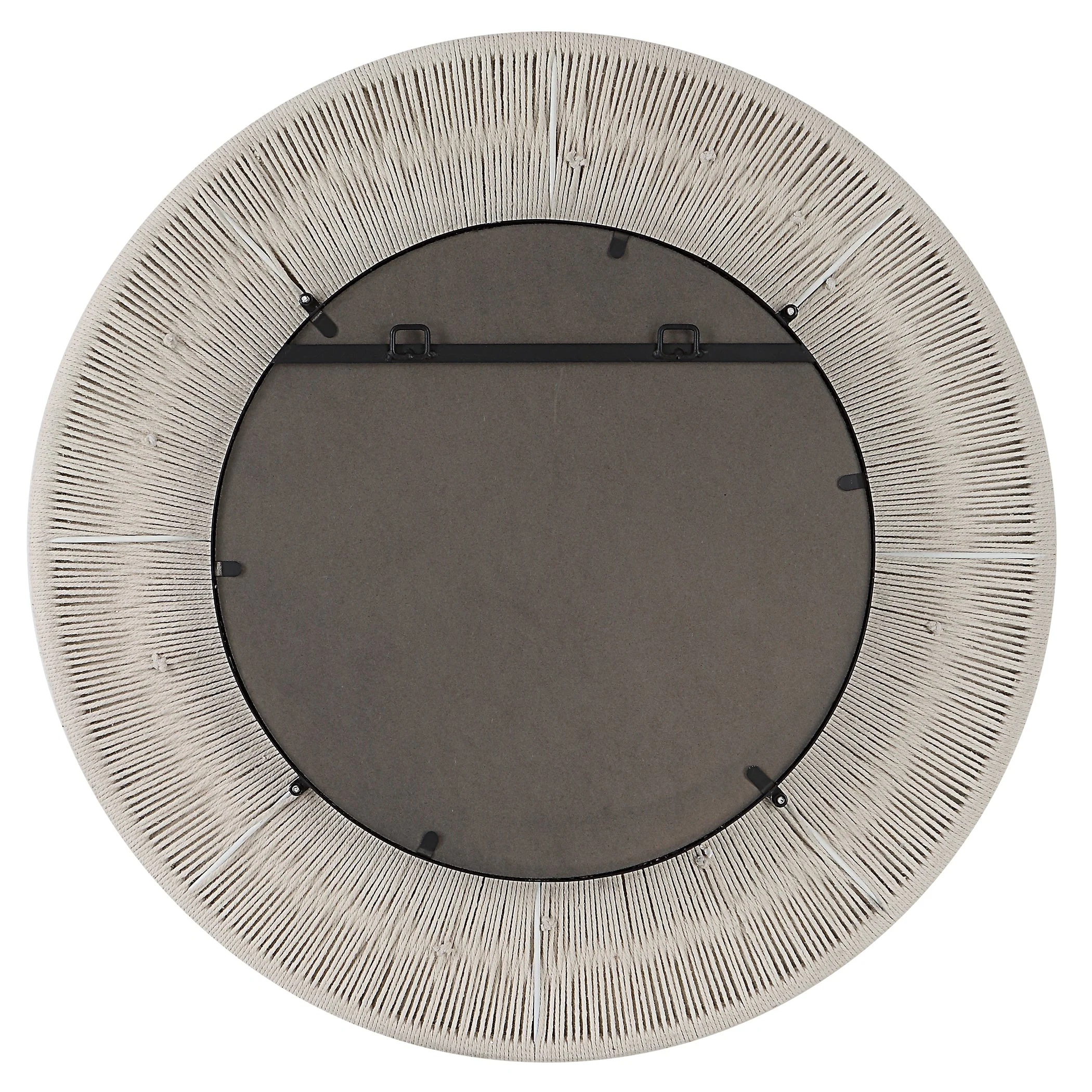 Sailor's Knot Small Round Mirror, White - Image 10
