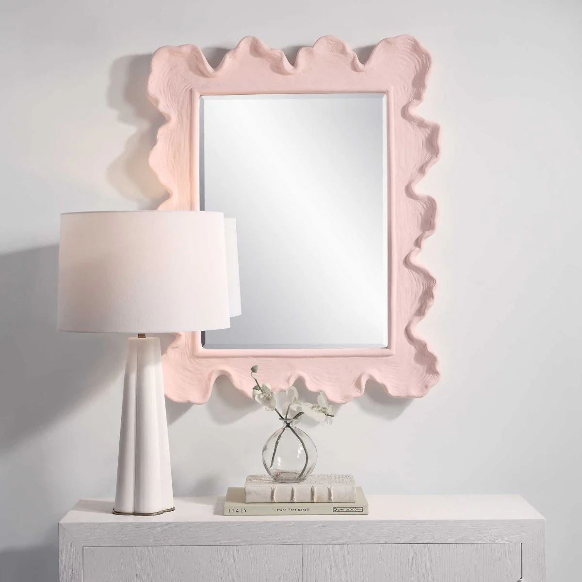 Sea Coral Mirror, Pink - Image 2