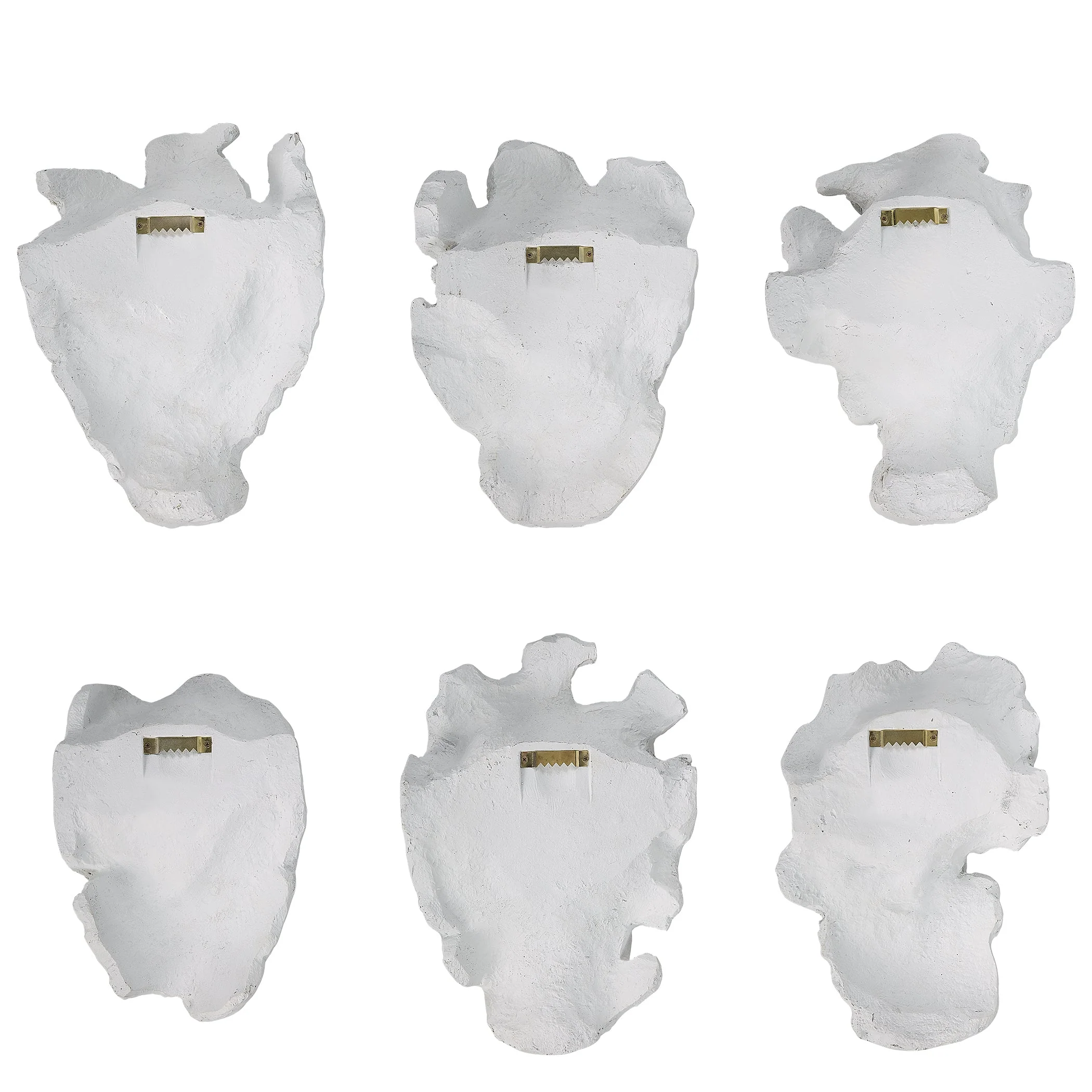 Self-Portrait Wall Decor, White, S/6 - Image 9