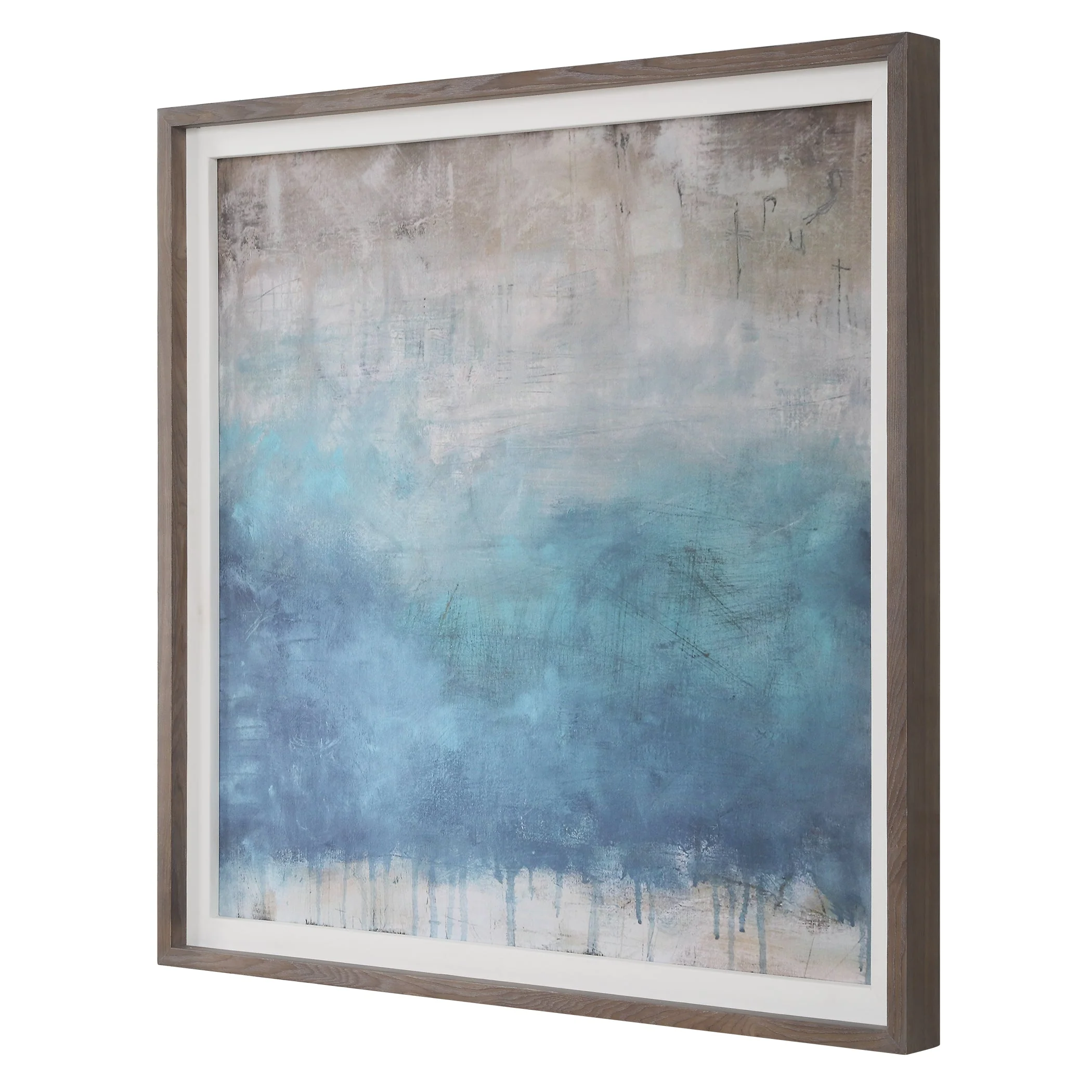 Serenity Paused Framed Abstract Print - Image 5
