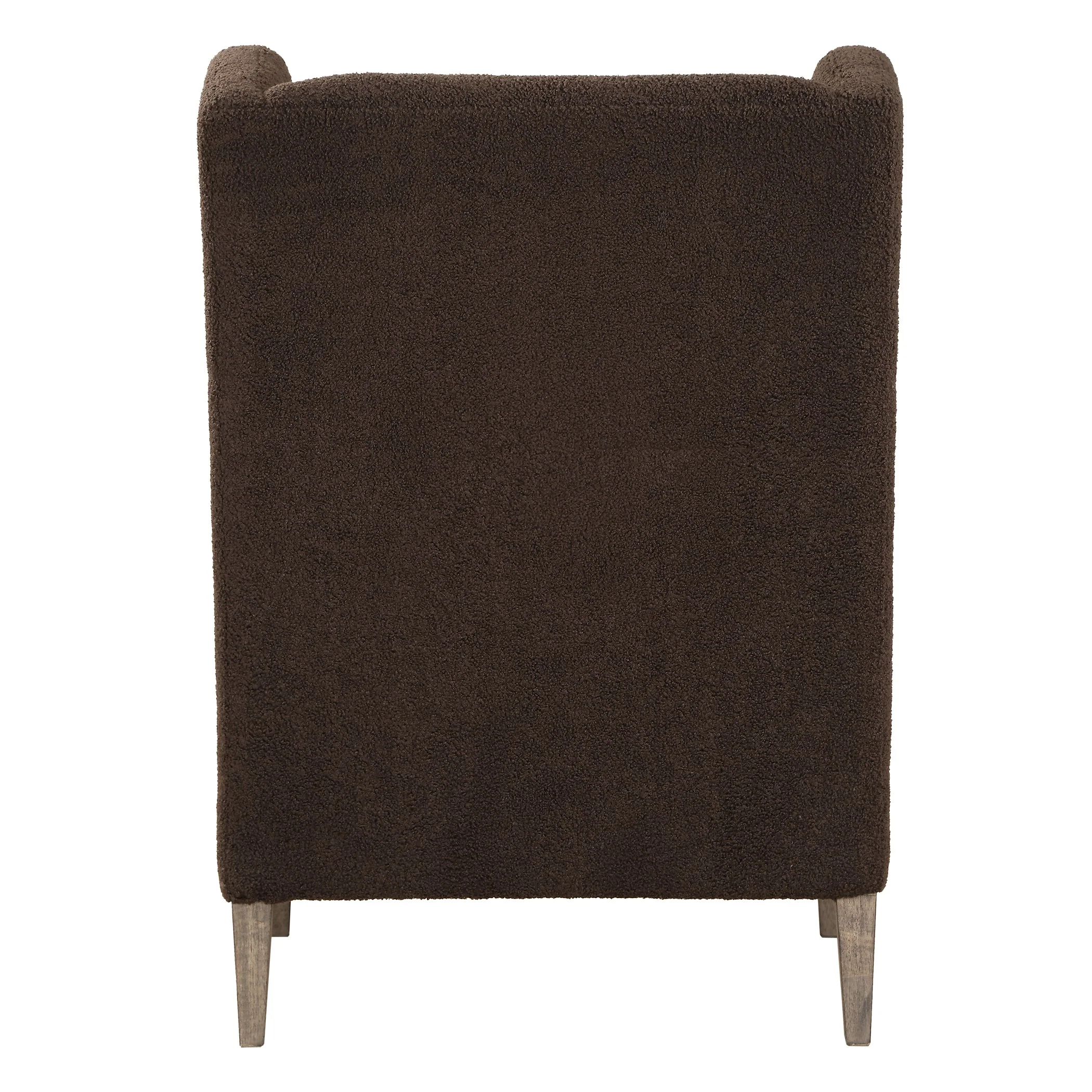 Serpentine Brown Fabric Accent Chair - Image 6