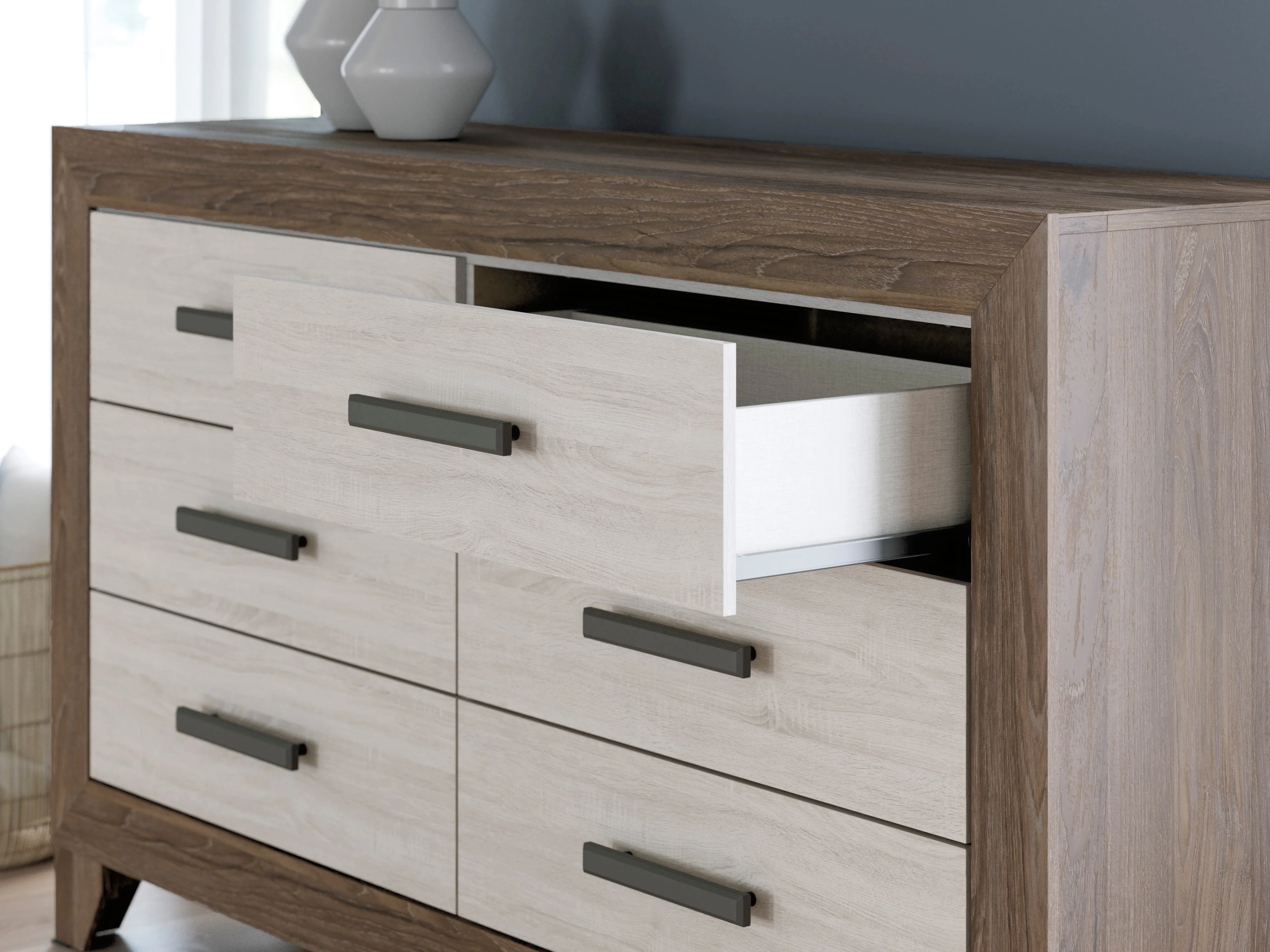 Sharnari Six Drawer Dresser - Image 7
