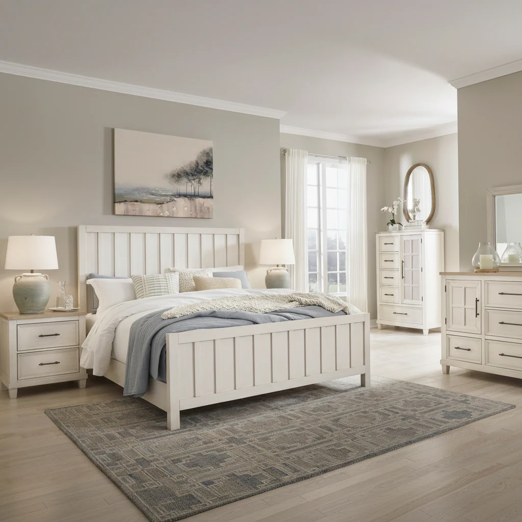Shaybrock King Panel Bed