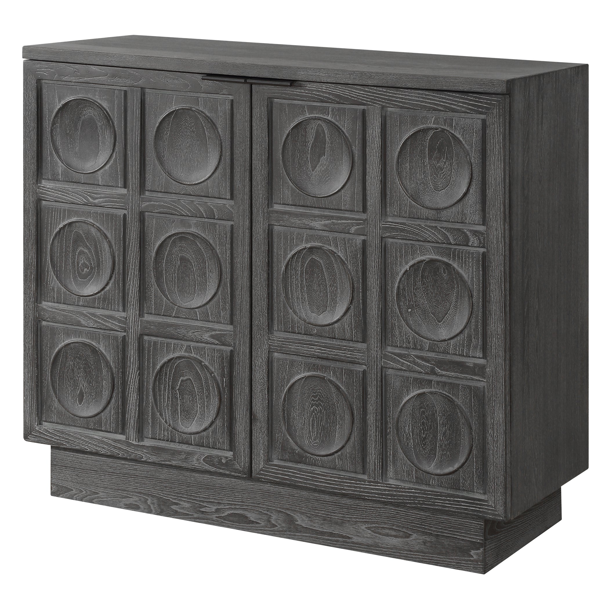 Shelby 2 Door Ebony Stained Cabinet - Image 5