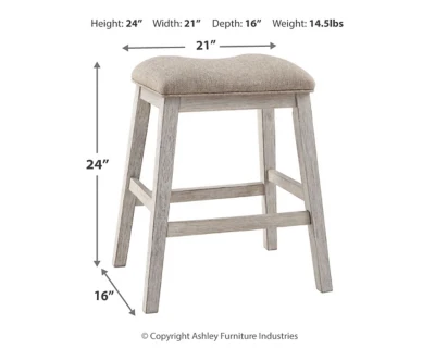 Ashley Homestore |UPHOLSTERED STOOL D394-024 - Image 4