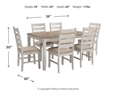Skempton Dining Table and Chairs (Set of 7) - Image 4