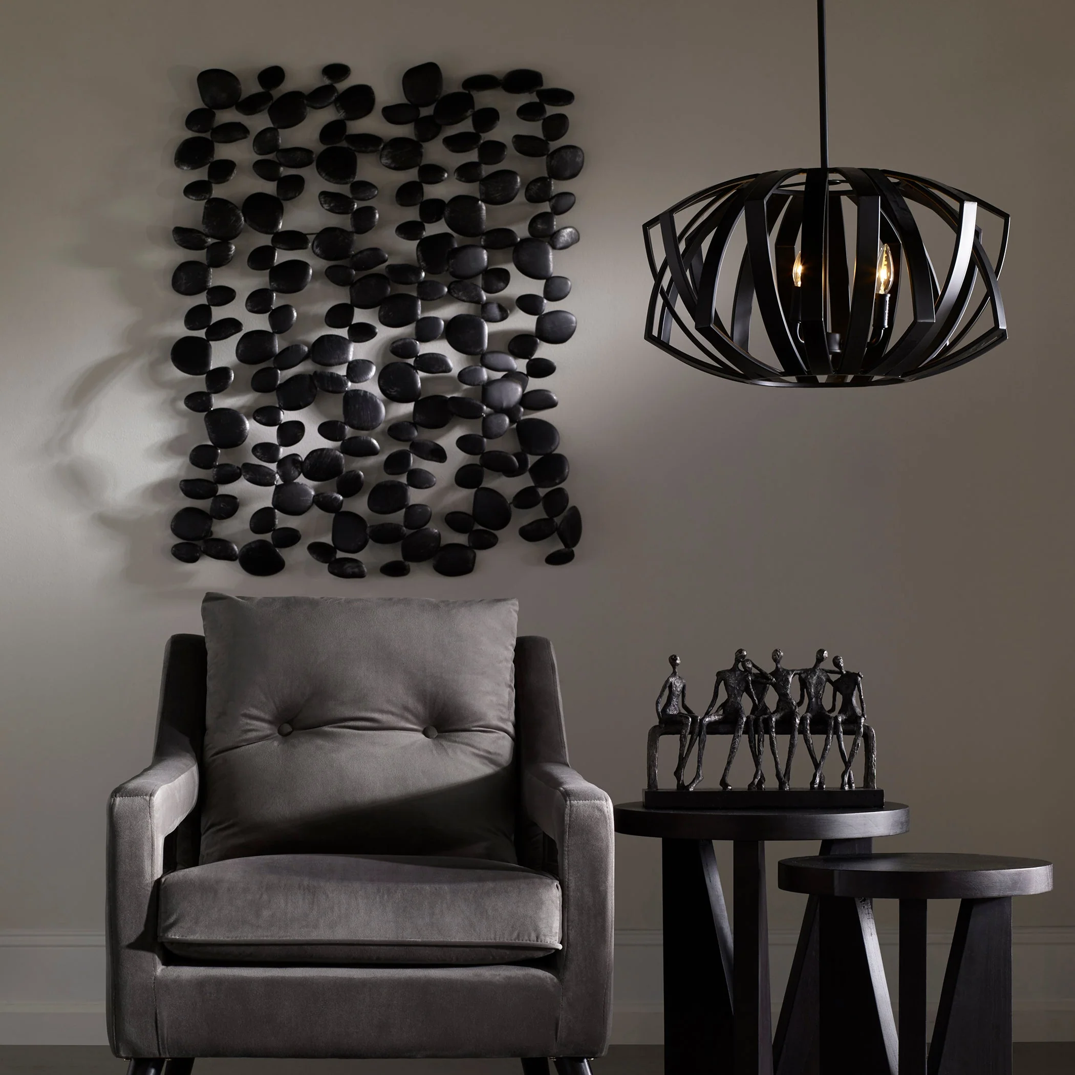 Skipping Stones Metal Wall Decor - Image 5