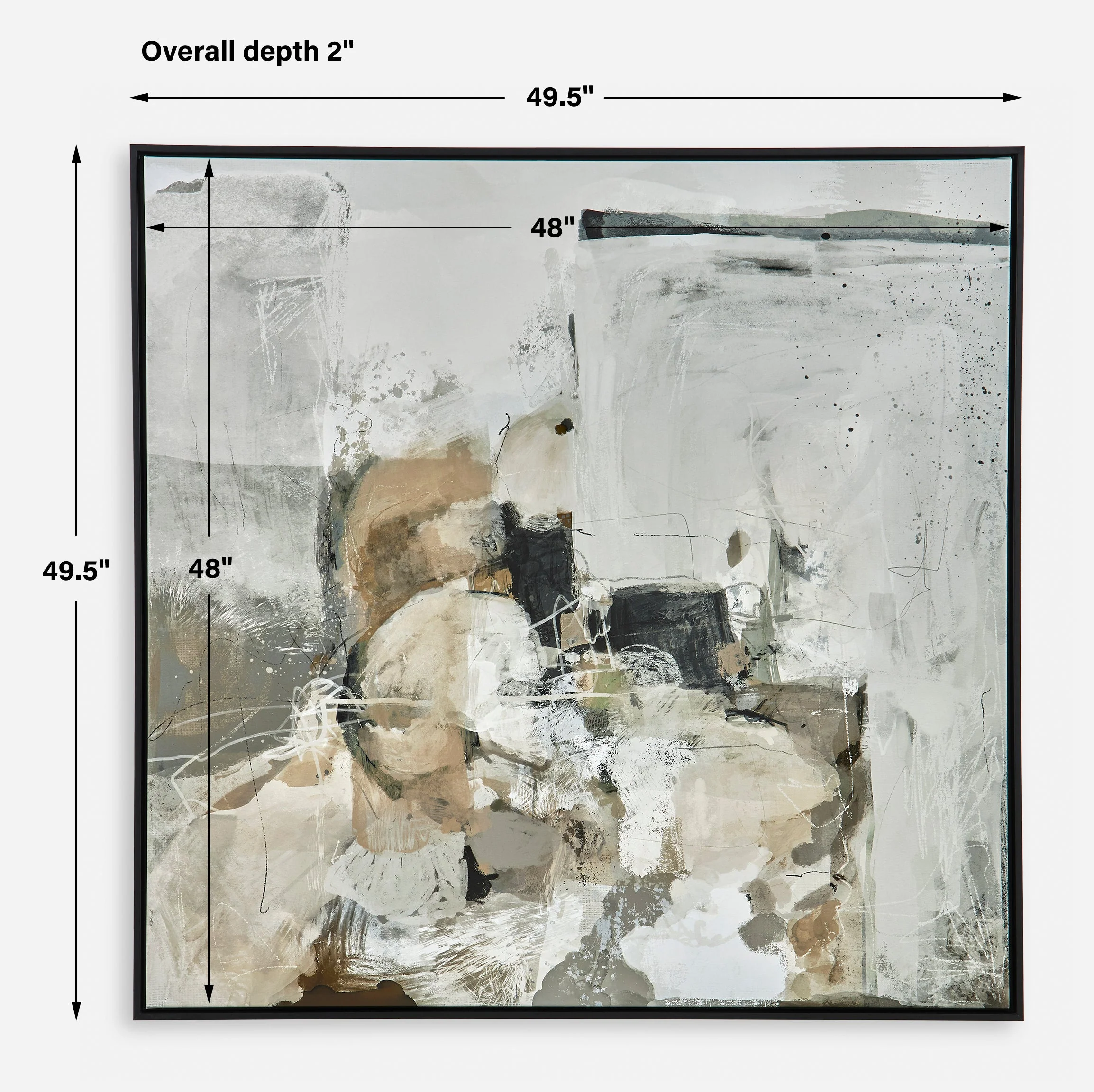 Solace I Framed Canvas - Image 6