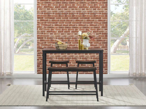 Ashley Homestore |Playden Counter Height Dining Table and Bar Stools (Set of 4) - Image 3