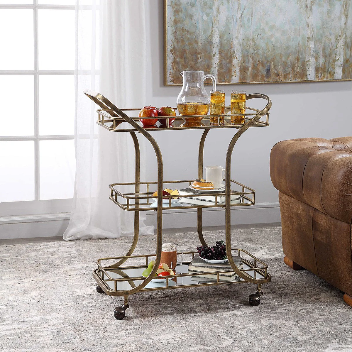 Stassi Serving Cart - Image 2