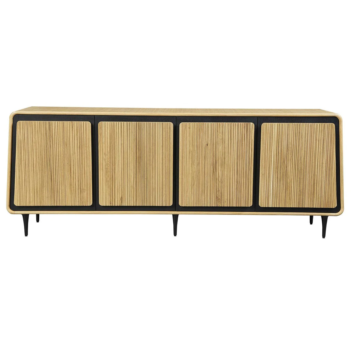 Striation 4 Door Cabinet - Image 2