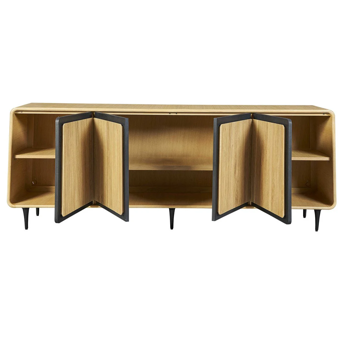 Striation 4 Door Cabinet - Image 3