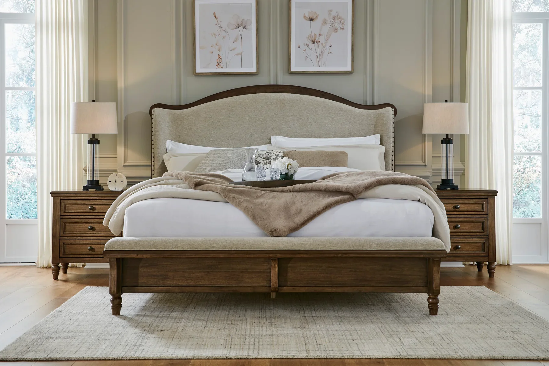 Sturlayne King Upholstered Panel Bed - Image 3