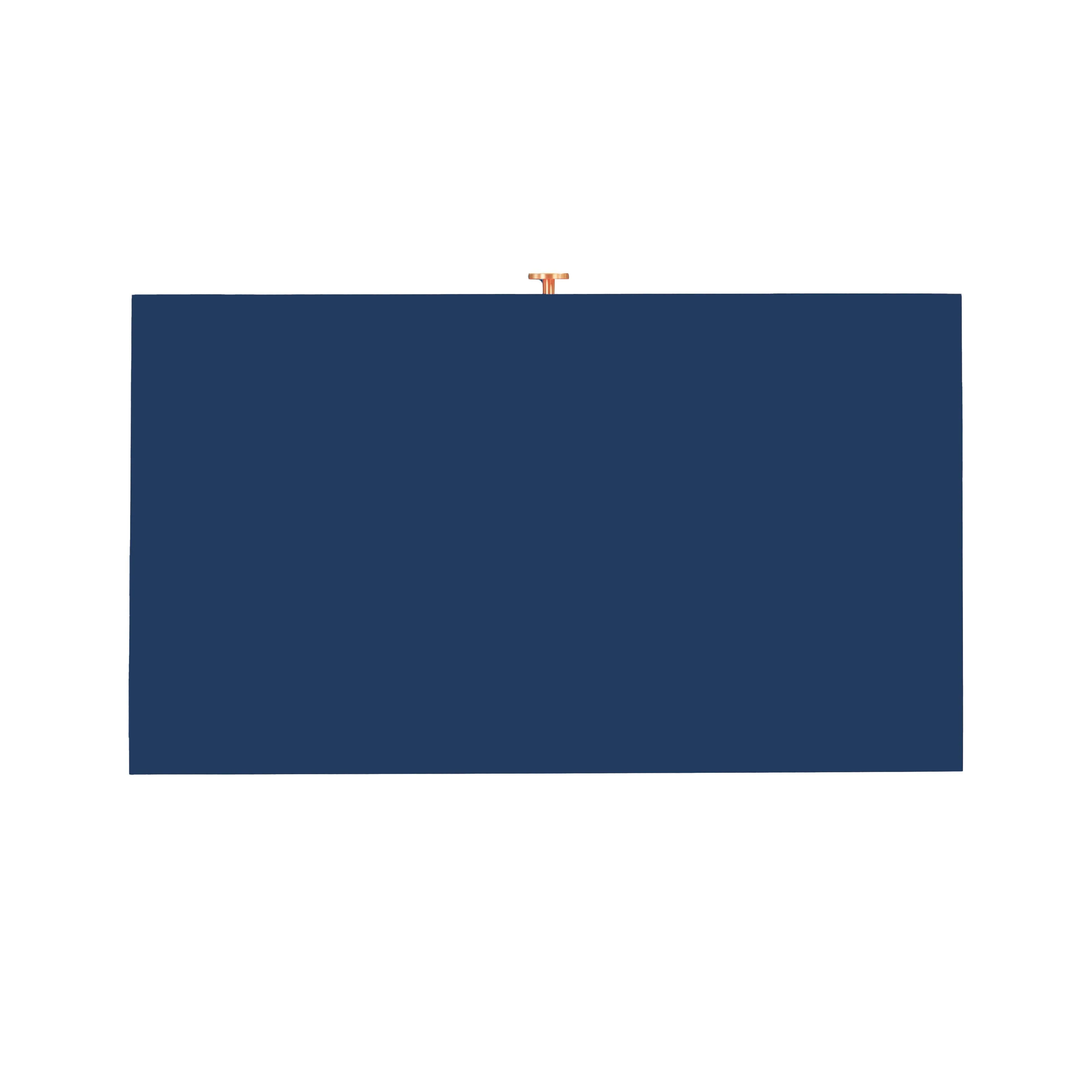 Suzie Navy & Rattan Nightstand - Image 5