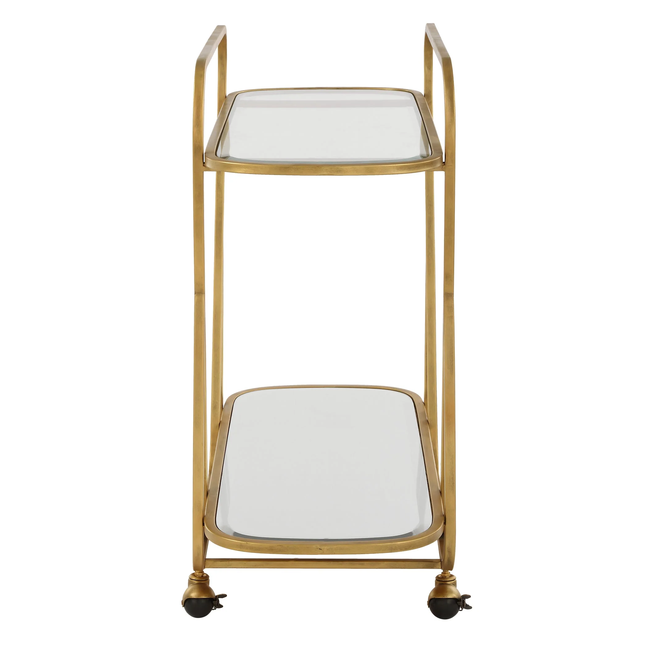Swain Brass Serving Cart - Image 5