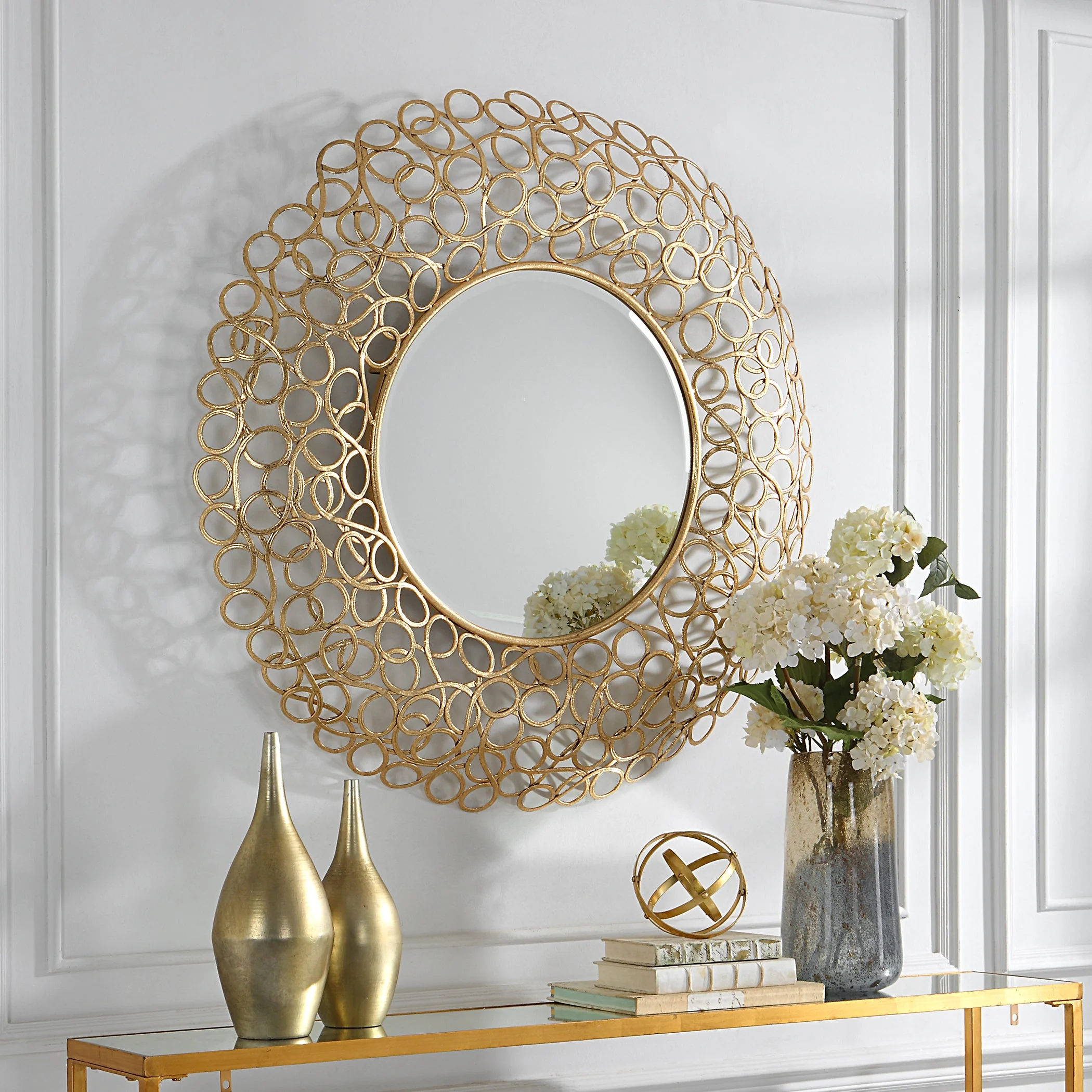 Swirl Round Mirror - Image 6