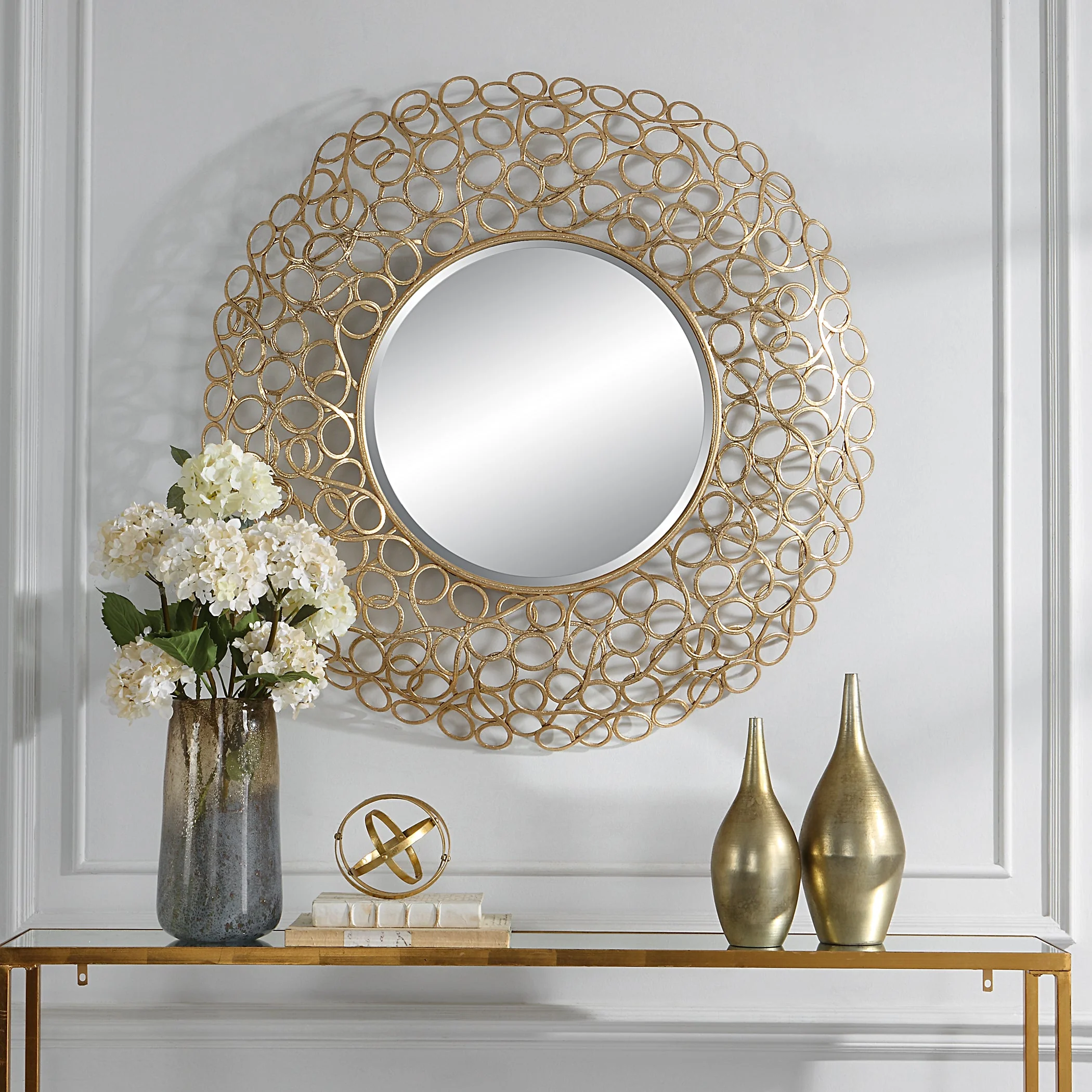 Swirl Round Mirror - Image 7