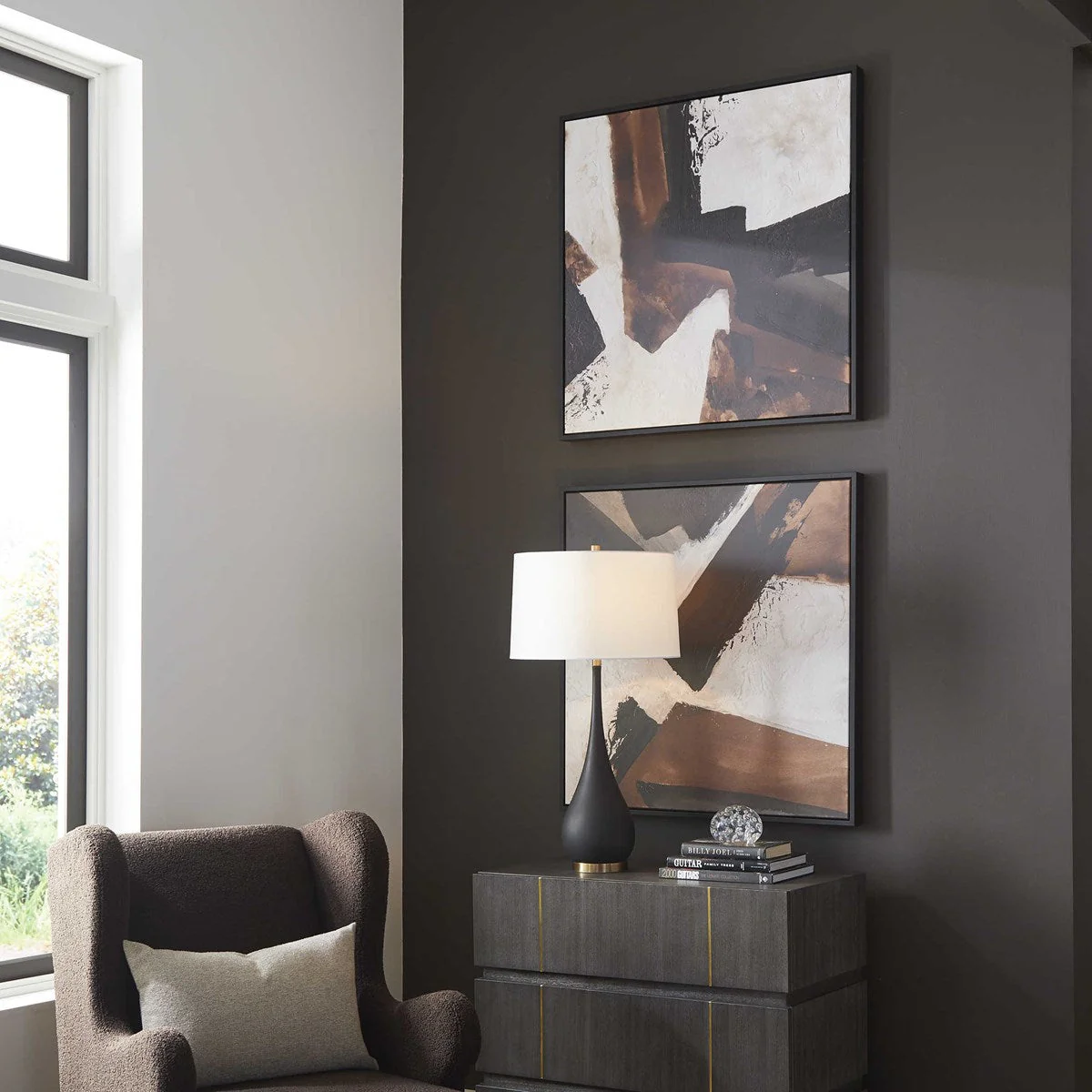 Tactile Inspiration Framed Abstract Art, S/2 - Image 2