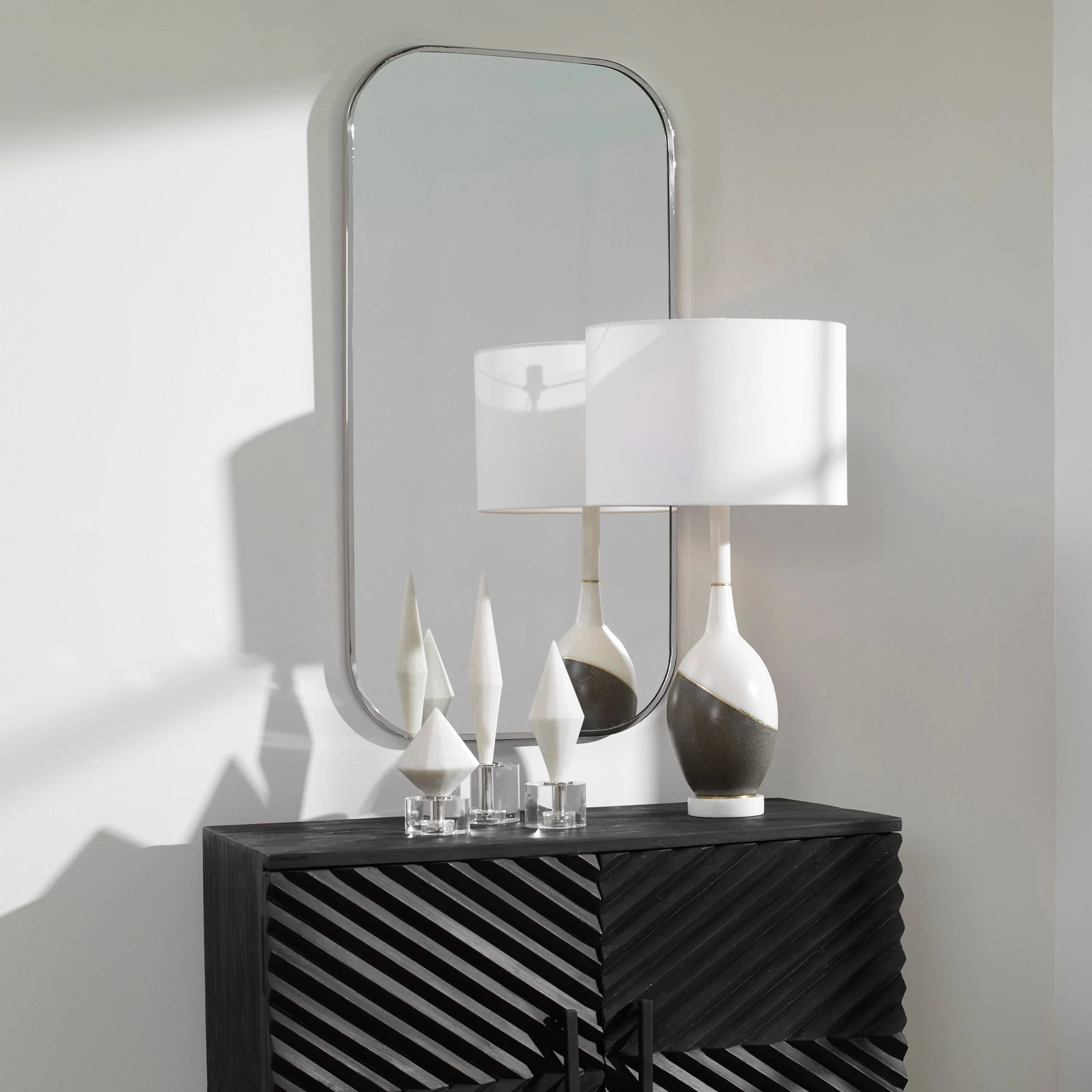 Taft Polished Nickel Mirror - Image 5