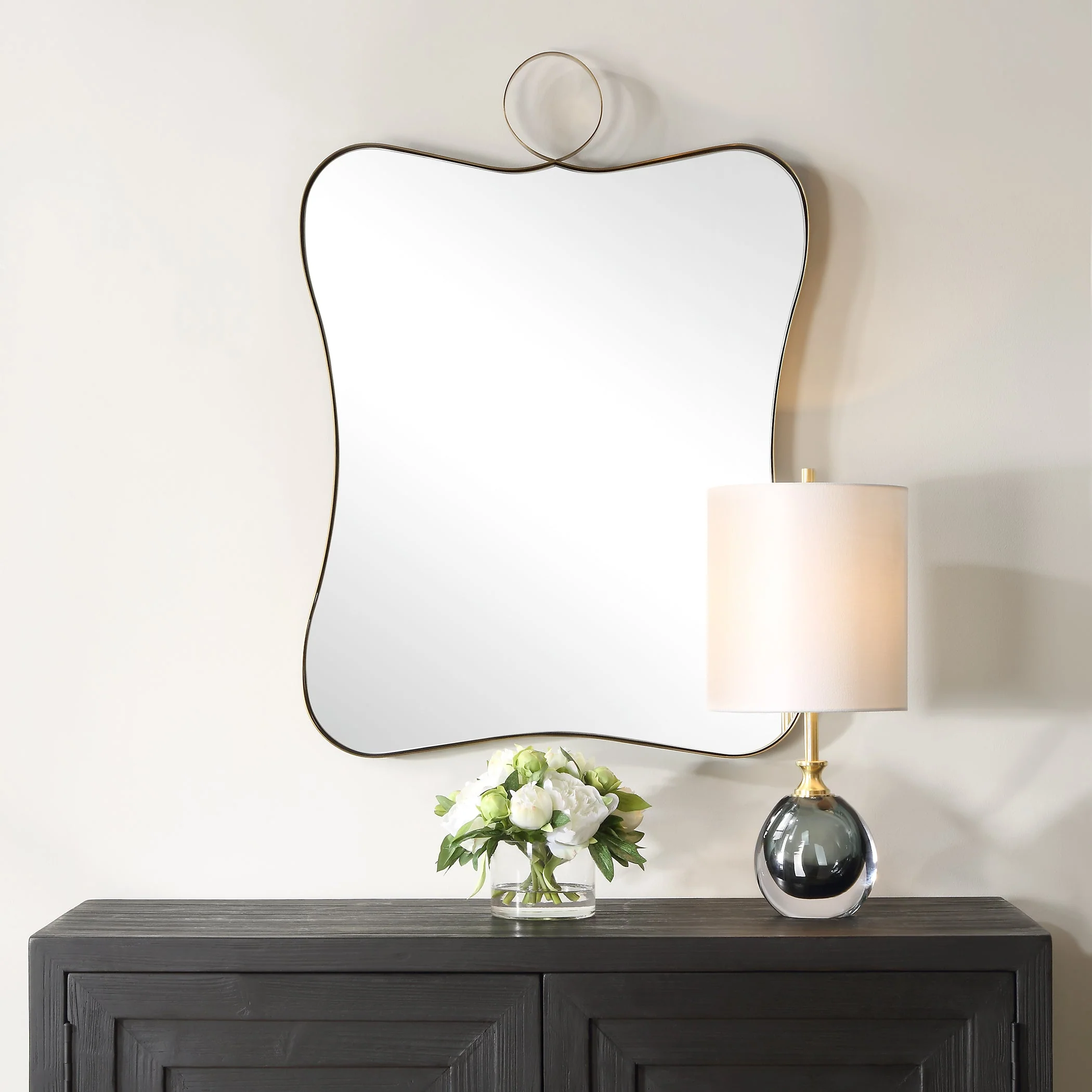 Talia Brass Vanity Mirror - Image 2