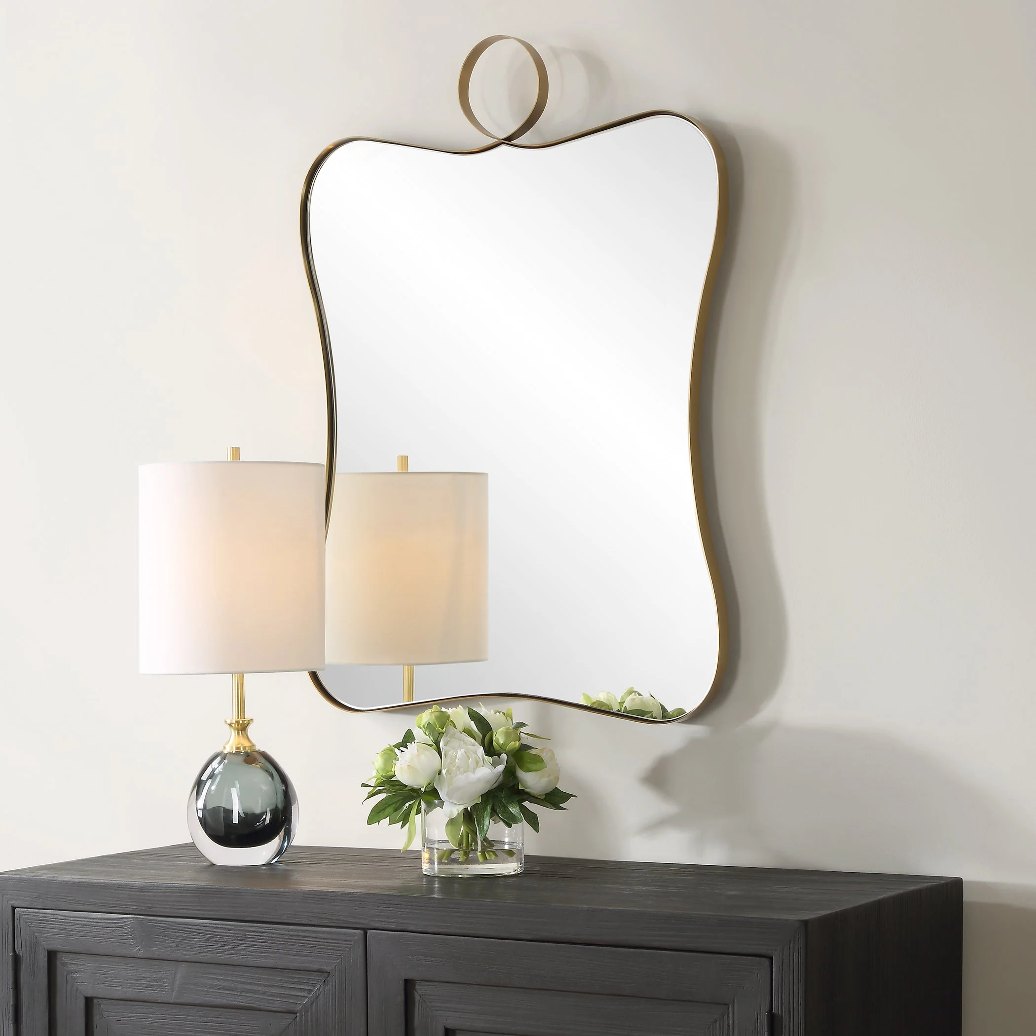 Talia Brass Vanity Mirror - Image 4